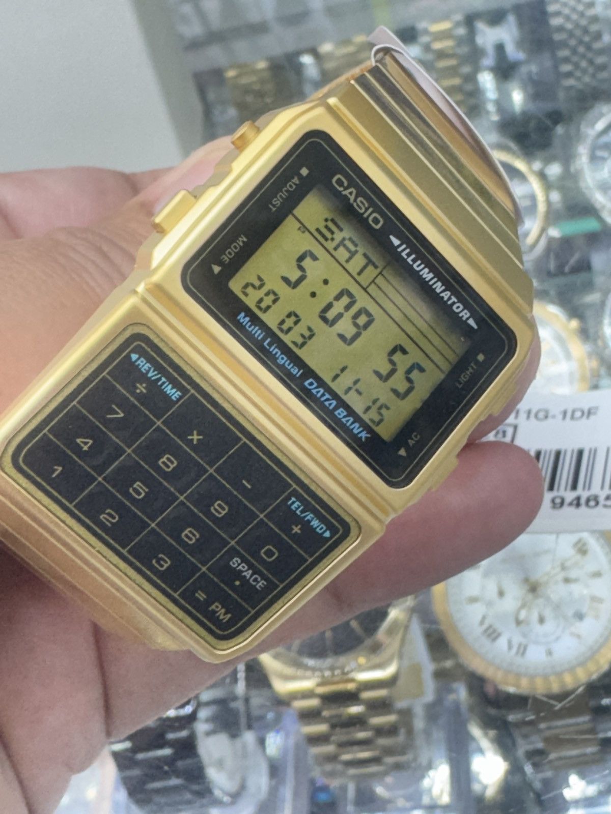 Casio CASIO Calculator watch for UNISEX Size in Stainless Steel Size 34 - 9 Thumbnail