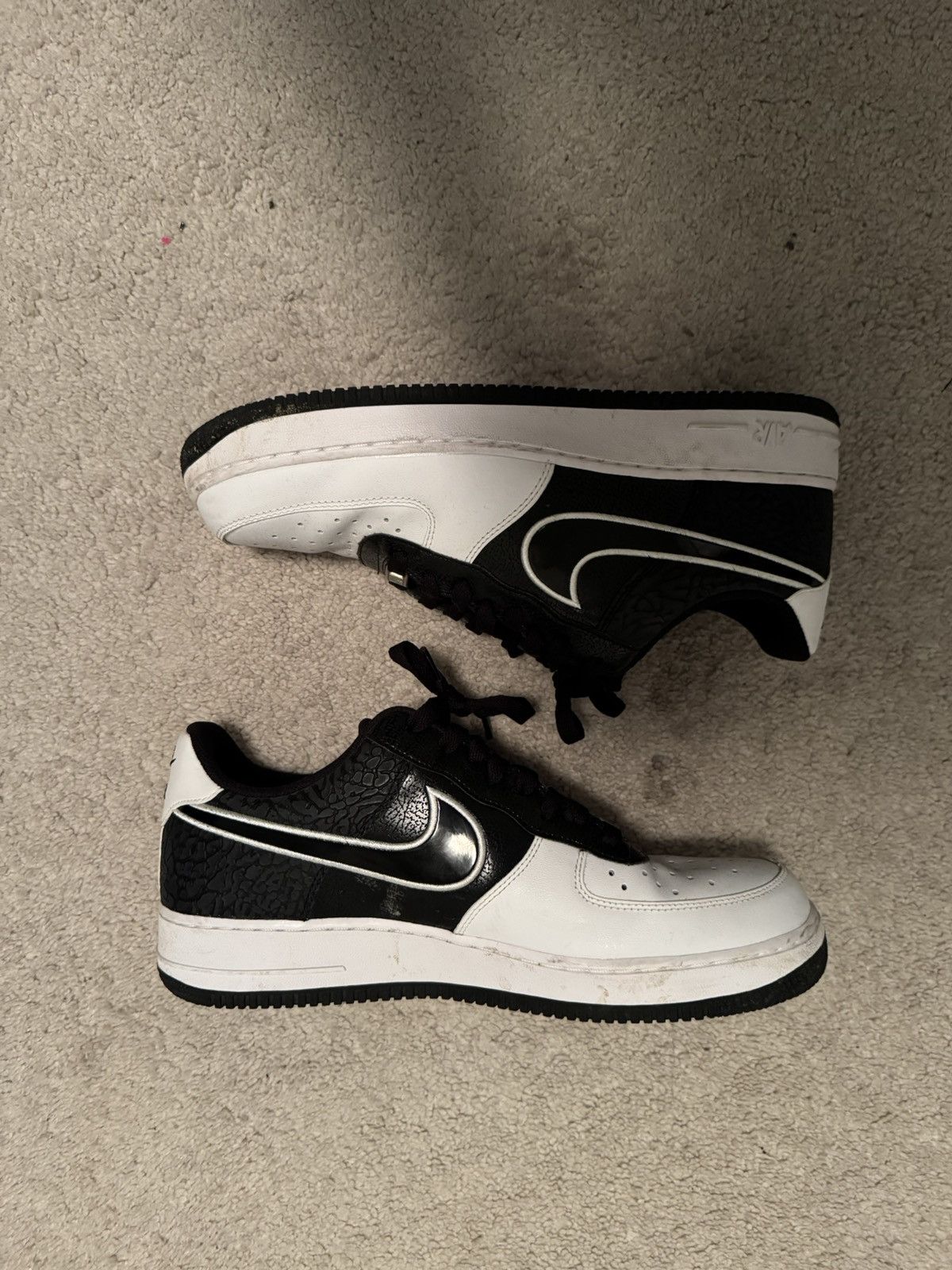 Nike × Vintage Rare 2012 Nike Air Force 1 Elephant Print Size US 11 / EU 44 - 6 Thumbnail