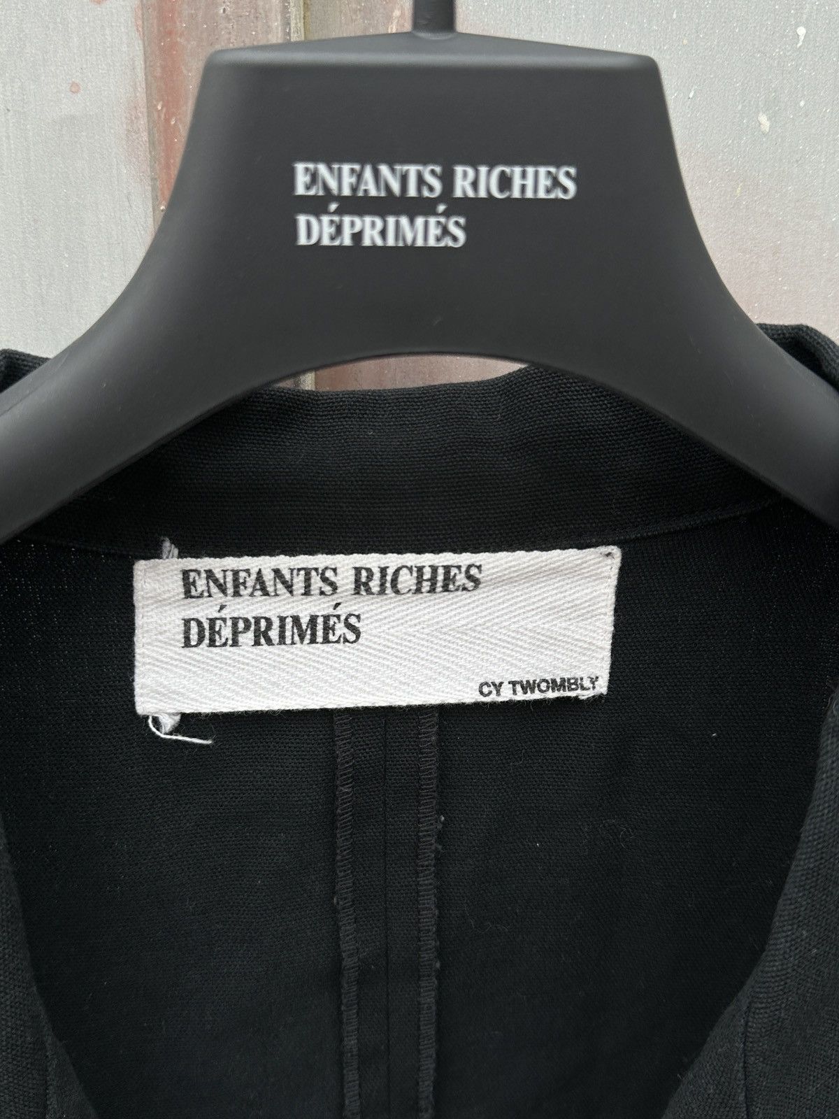 Enfants Riches Deprimes 16SS Cy Twombly Cross Photo Trench Coat Size US L / EU 52-54 / 3 - 4 Thumbnail