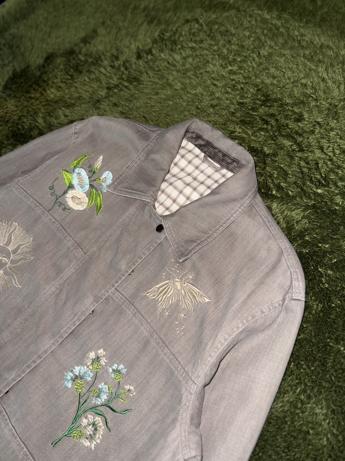 Cos [M] & Other Stories Embroidered Cotton Shirt Jacket Size US M / EU 48-50 / 2 - 2 Thumbnail