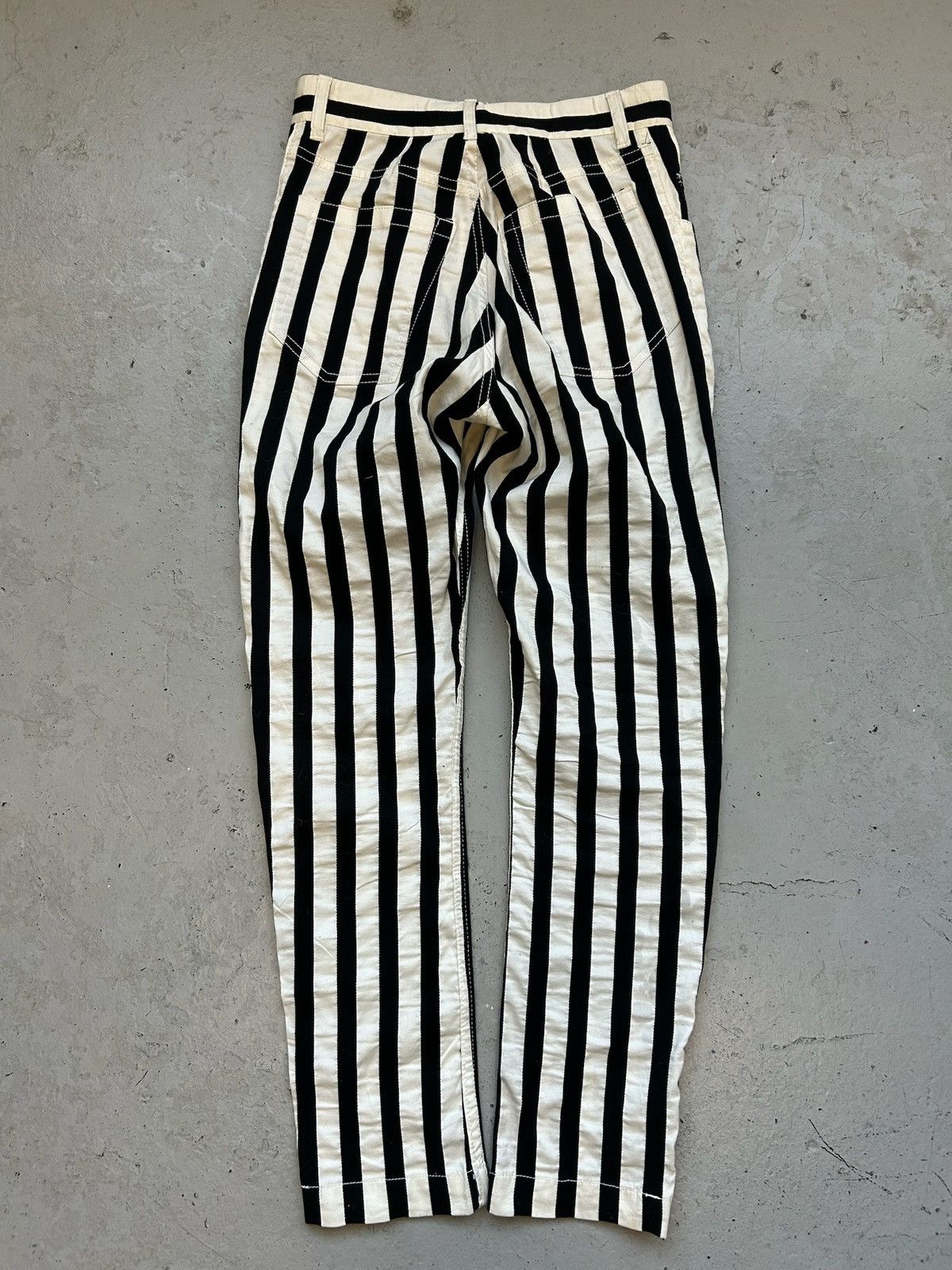 Ann Demeulemeester Ann Demeulemeester Striped Pants Size US 26 / EU 42 - 3 Thumbnail