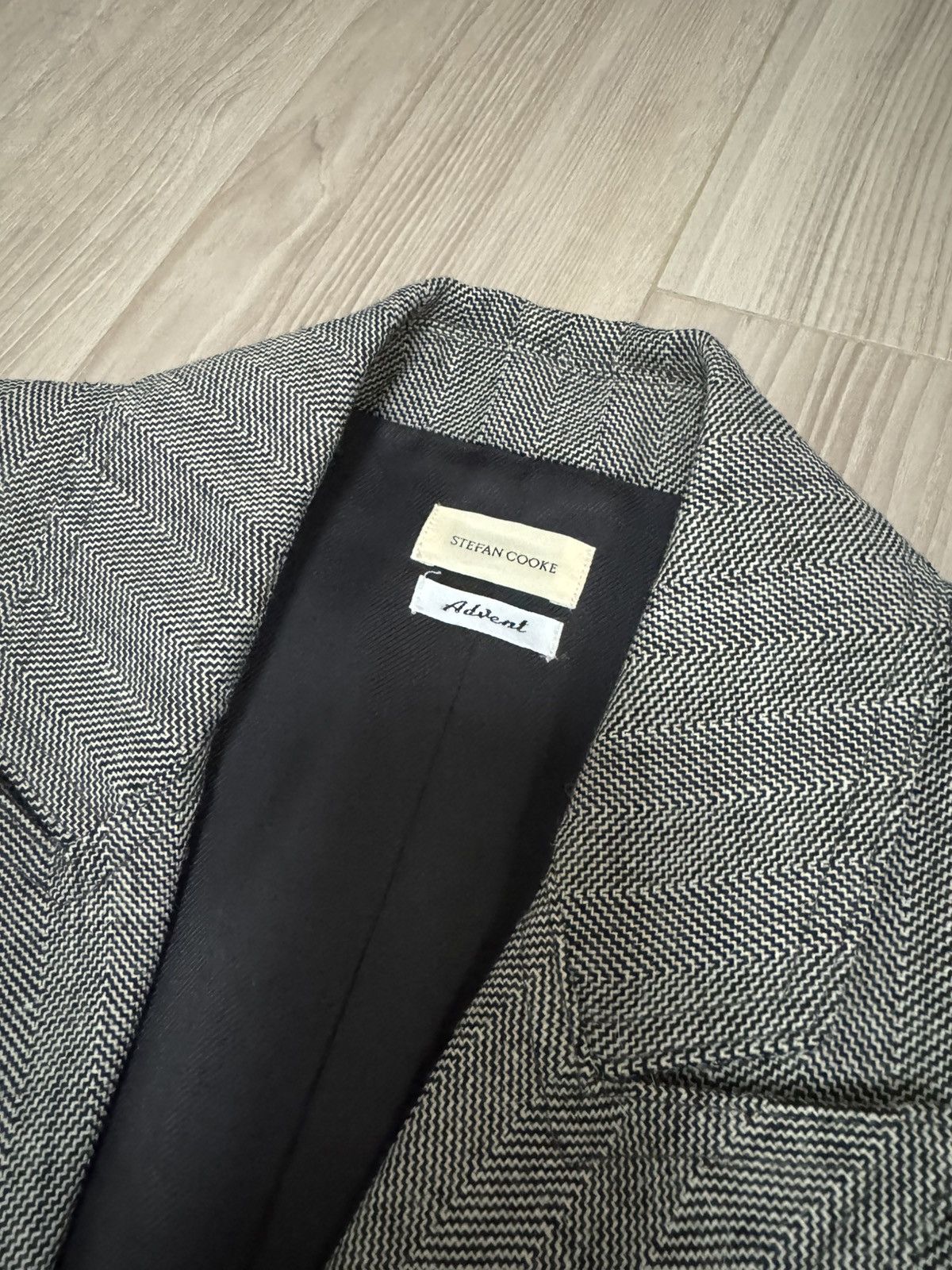 Stefan Cooke Stefen Cooke SS21 Tweed tailored jacket Size US S / EU 44-46 / 1 - 10 Thumbnail
