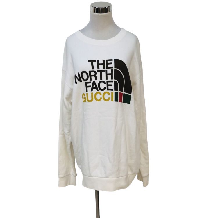 Gucci Gucci x The North Face Logo Sweatshirt Size M Size US M / EU 48-50 / 2 - 1 Thumbnail