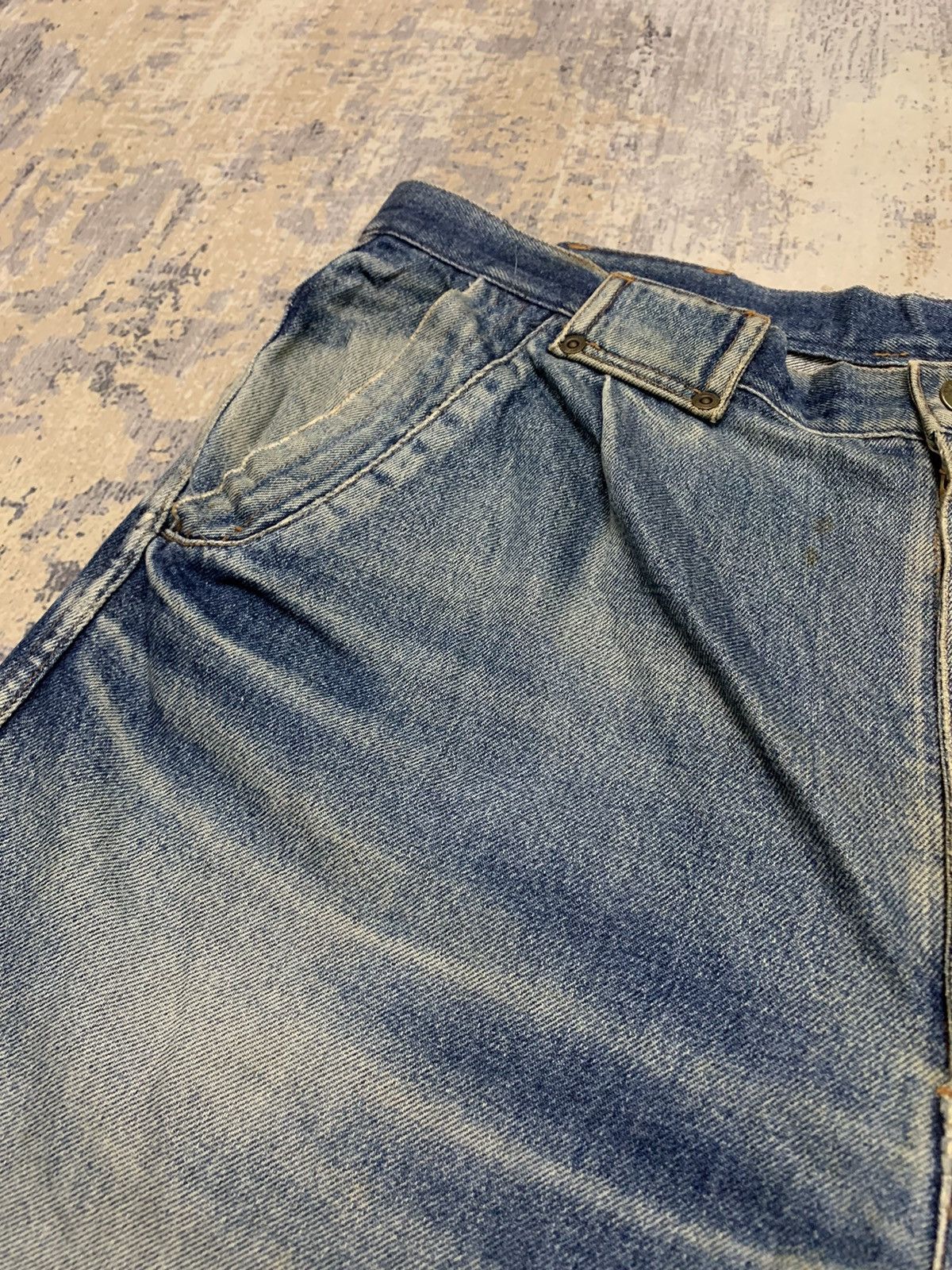 Hysteric Glamour Vintage Japanese Brand Distressed Baggy Style Jeans 36x28 Size US 36 / EU 52 - 8 Thumbnail