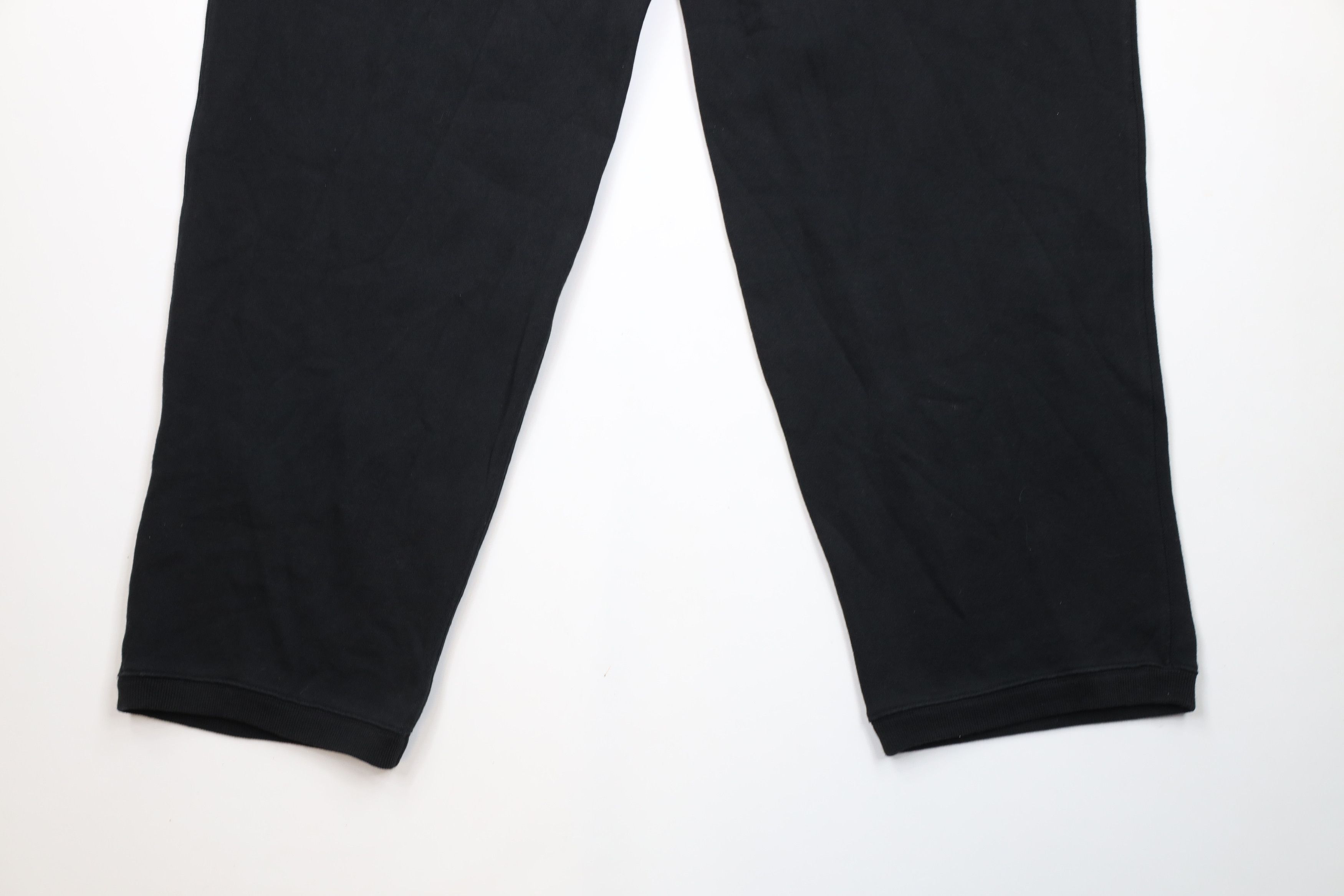 Polo Ralph Lauren Deadstock Vintage Ralph Lauren Wide Leg Sweatpants Black Size US 40 / EU 56 - 13 Thumbnail