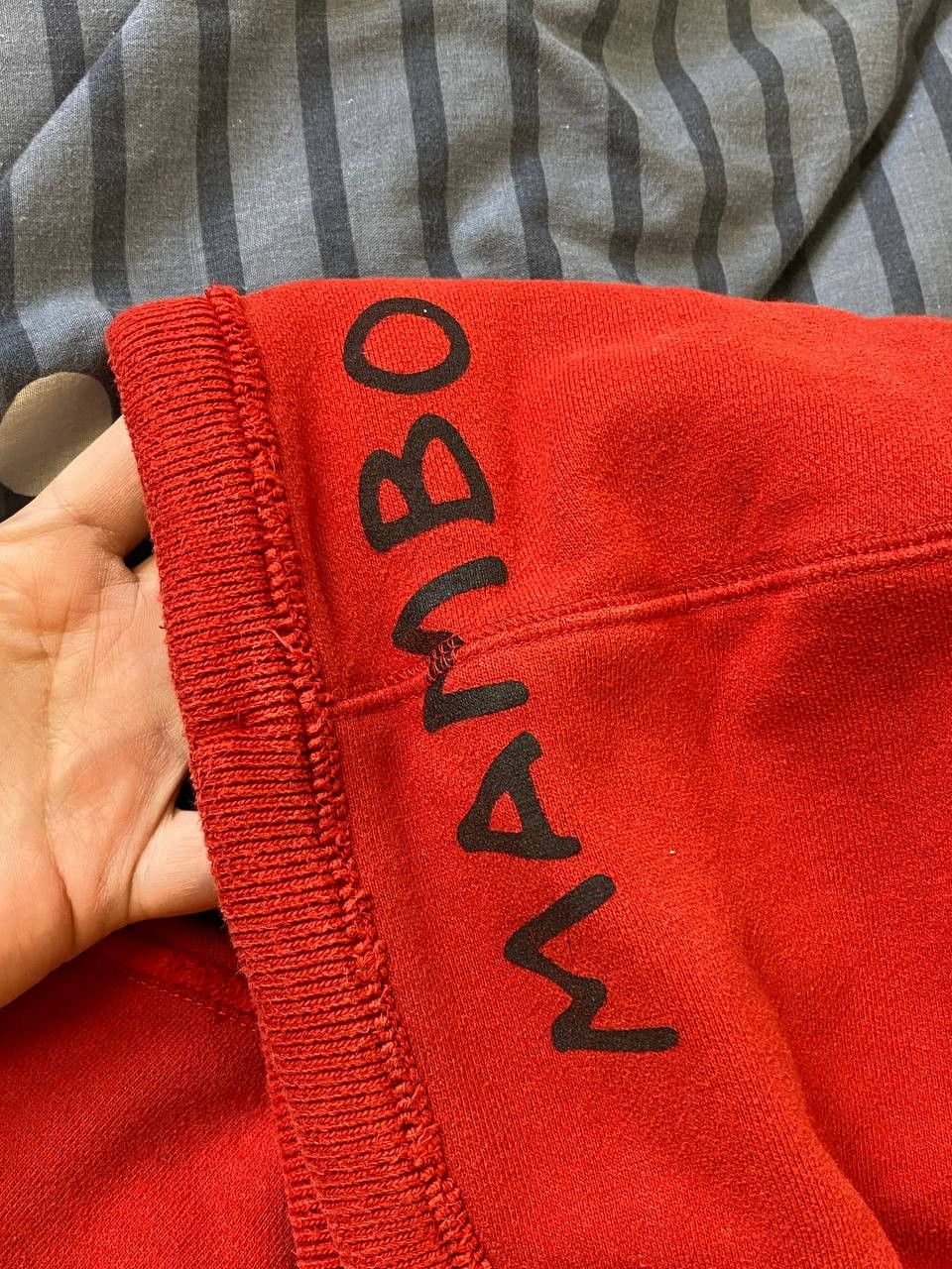 Mambo Mambo Dog Print Red Hoodie Size US M / EU 48-50 / 2 - 9 Thumbnail