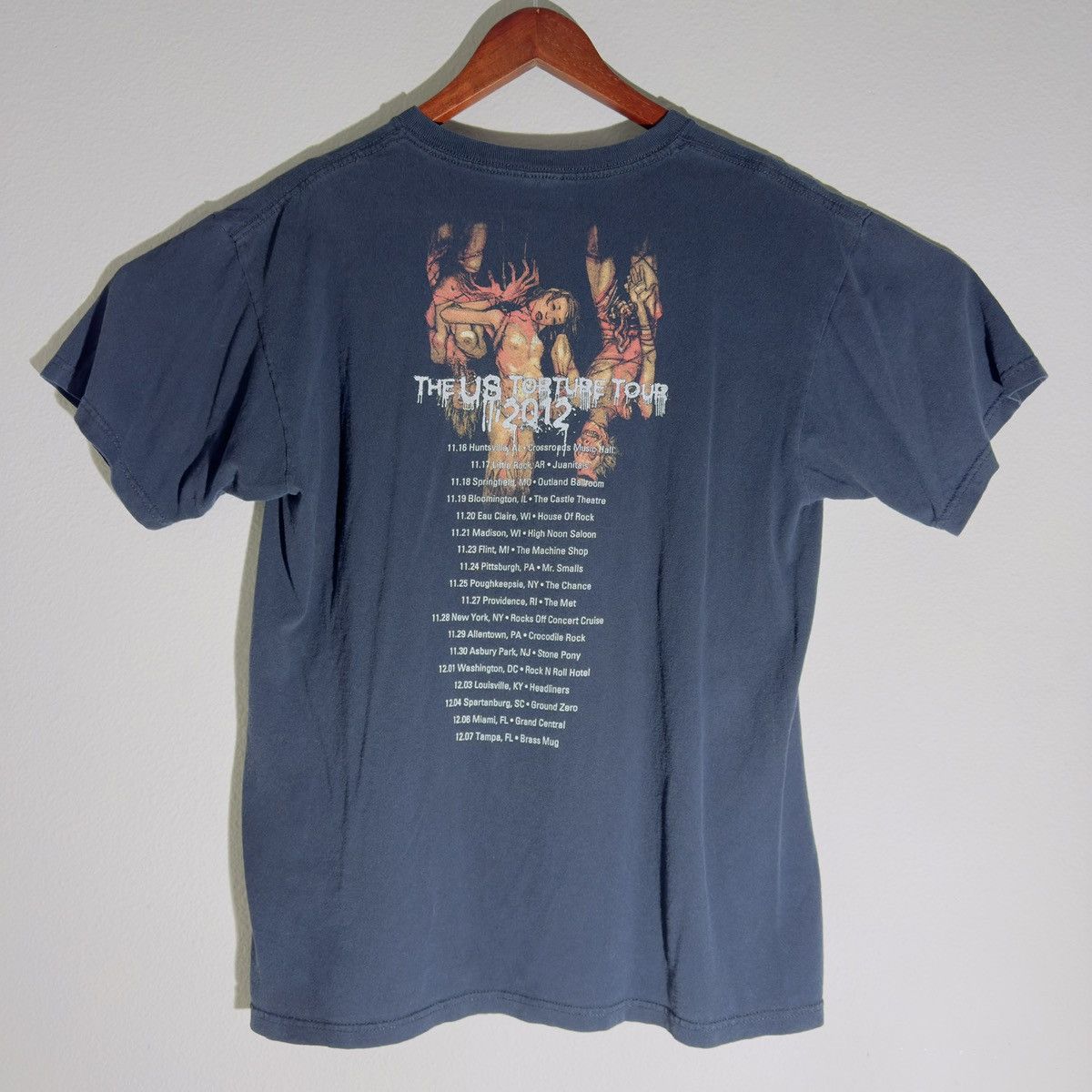 Other Vintage Cannibal Corpse 2012 Torture Tour Tee L F/Bb Print Size US L / EU 52-54 / 3 - 2 Thumbnail