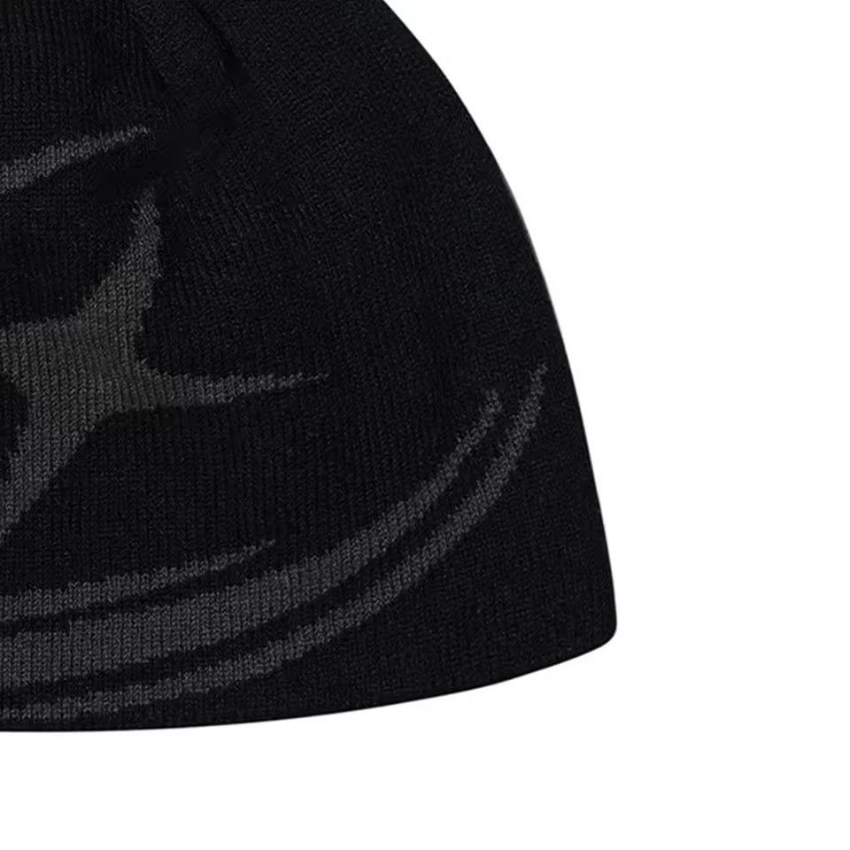 Other Streetwear Knit Y2k Hip Hop Kpop Beanie Hat Size ONE SIZE - 3 Thumbnail