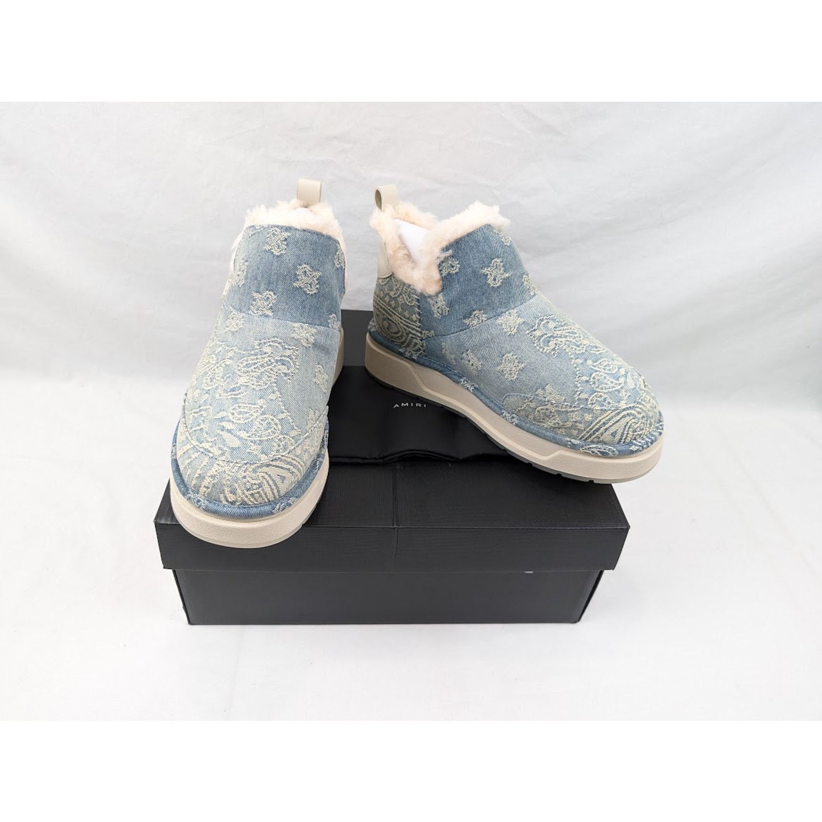 Amiri o1rshd1 Q:2 / Malibu Boot Boots in Wash Indigo Size US 11 / EU 44 - 15 Thumbnail