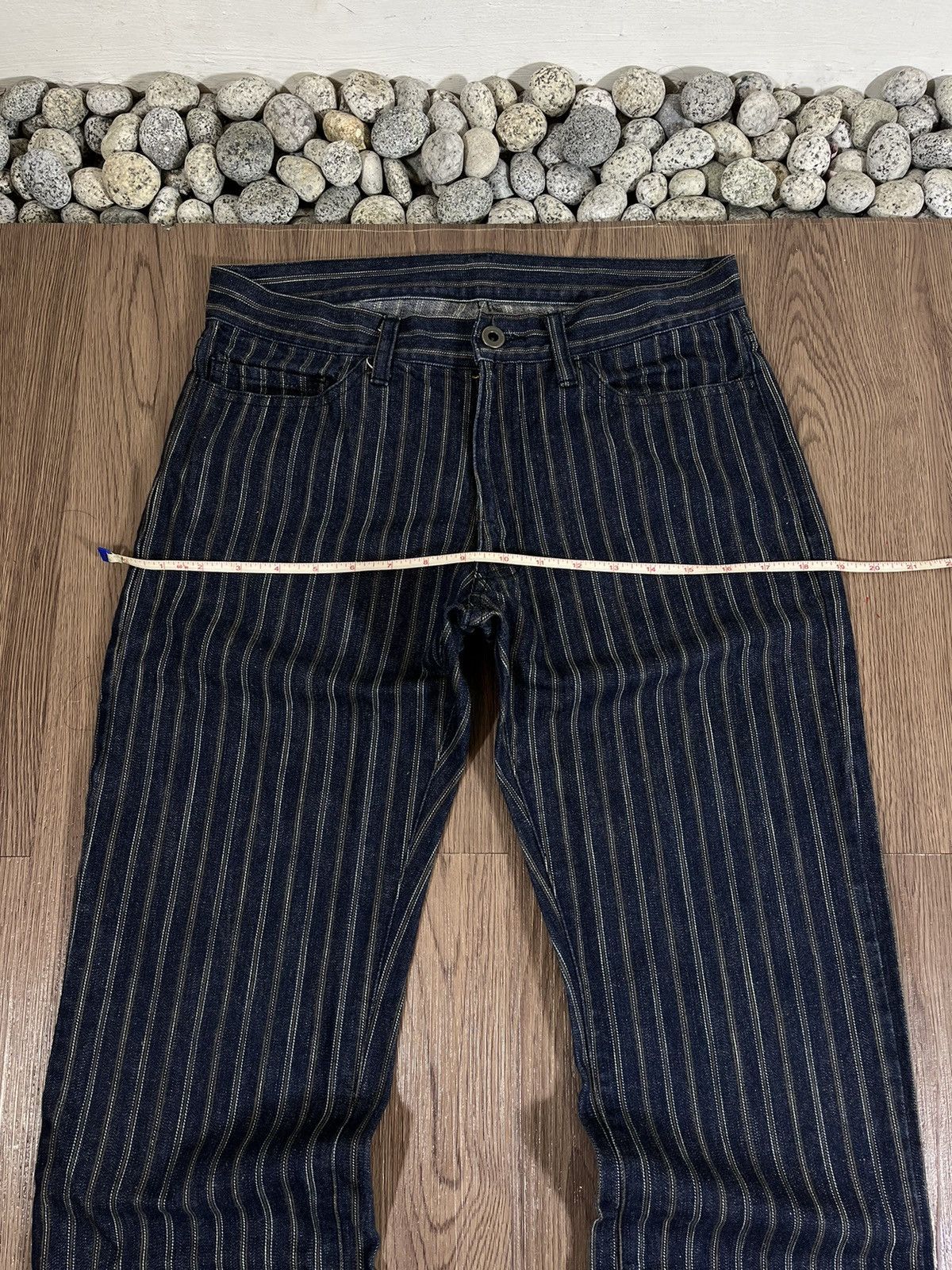 If Six Was Nine Edge Rupert Hickory Flare Denim Size US 30 / EU 46 - 10 Thumbnail