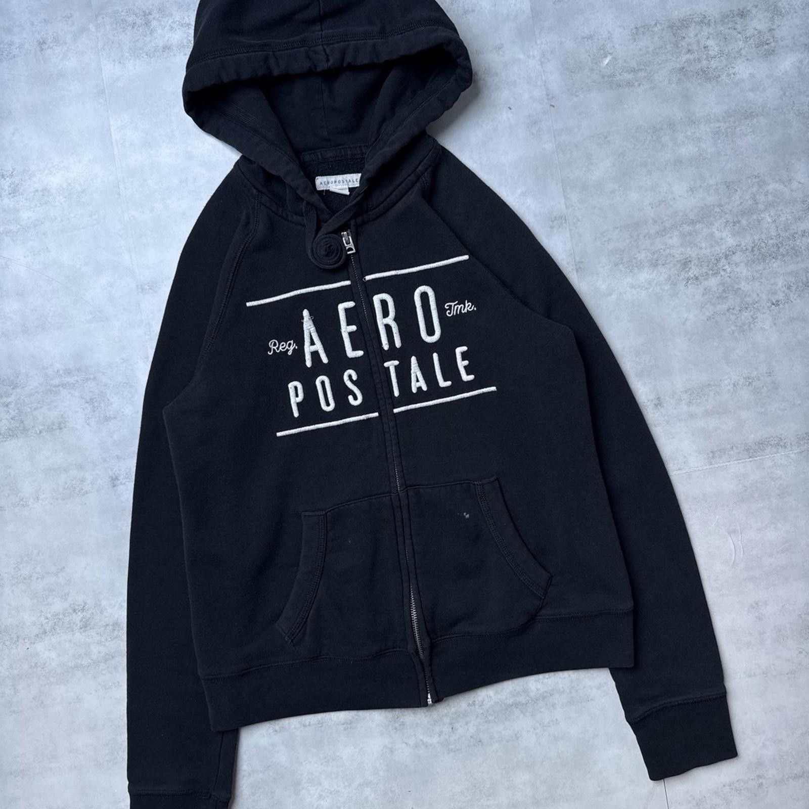 Aeropostale Y2K Aeropostale 00s Zip Up Hoodie Jacket Size S / US 4 / IT 40 - 4 Thumbnail