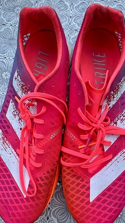 Adidas Adidas ADIZERO PRO M Running Shoes Shock Pink FW9253 Mens 11 Size US 11 / EU 44 - 5 Thumbnail