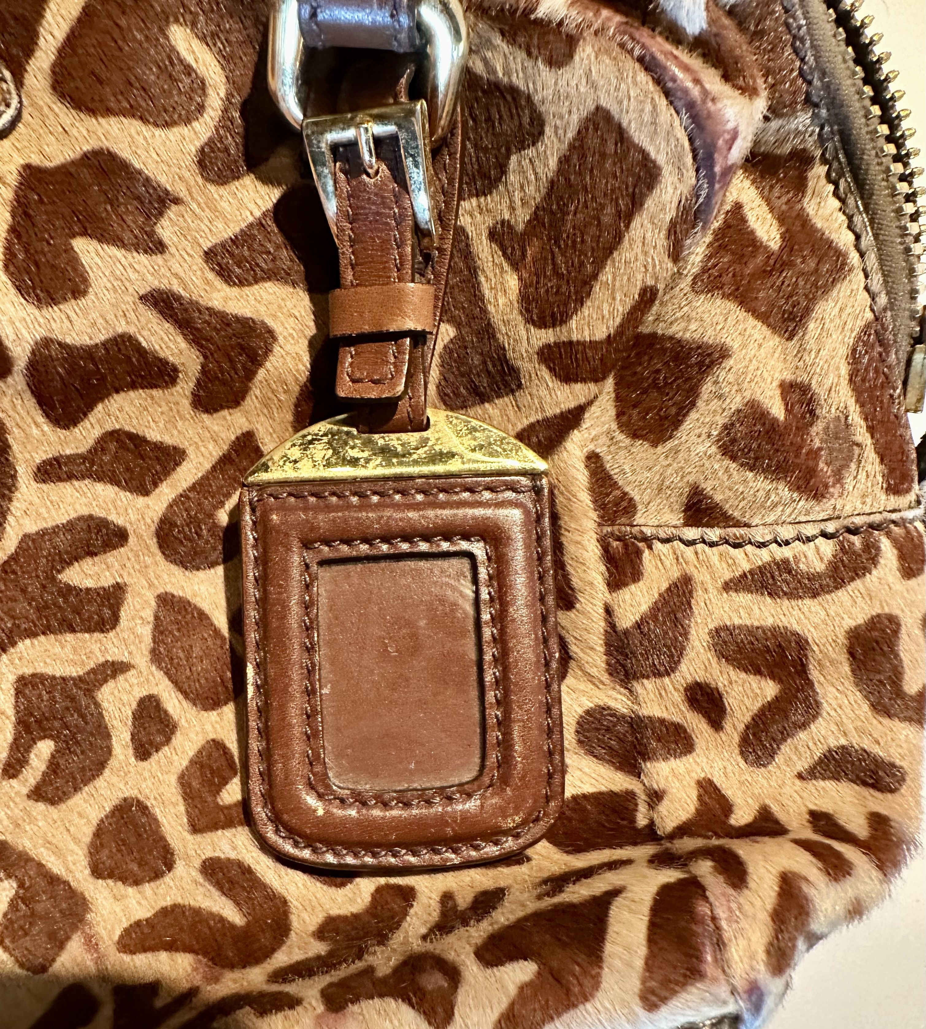 Prada Prada Calf Fur Shoulder Bag Size ONE SIZE - 6 Thumbnail