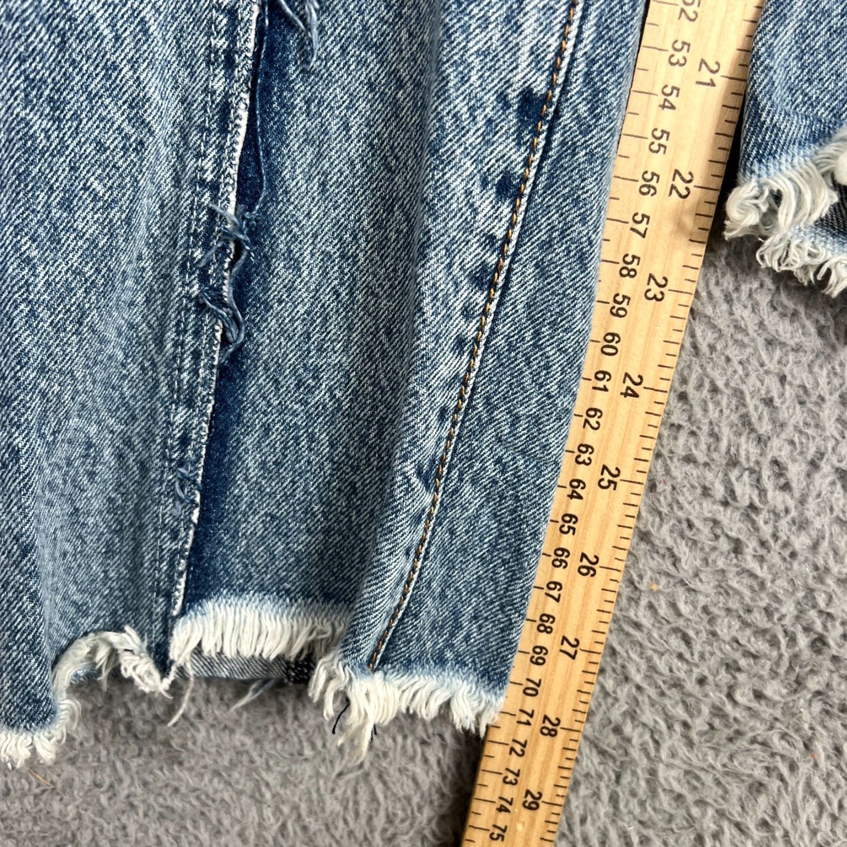 Vintage VINTAGE Style Acid Wash Mom Jeans Women's Size 26 Distressed Blue Denim Size 26" / US 2 / IT 38 - 5 Thumbnail