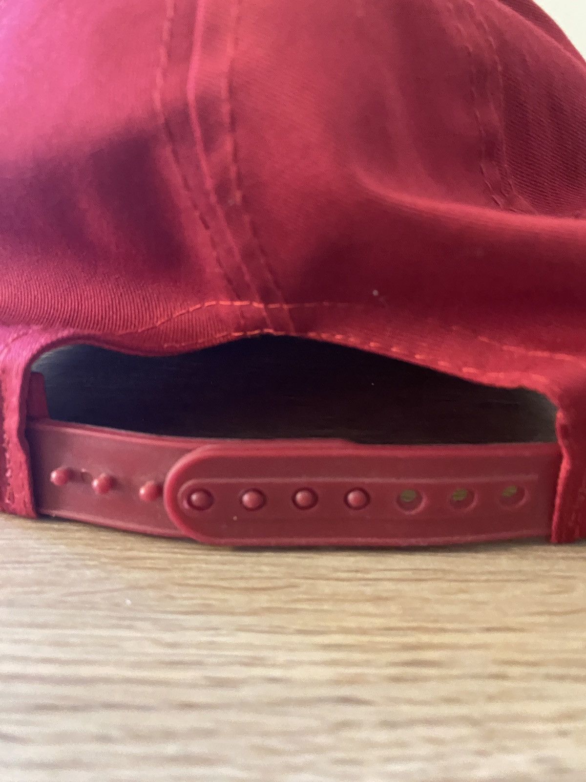 Vintage Vintage 80’s McDonald’s Red Uniform Snap Back Hat Cap Size ONE SIZE - 12 Thumbnail