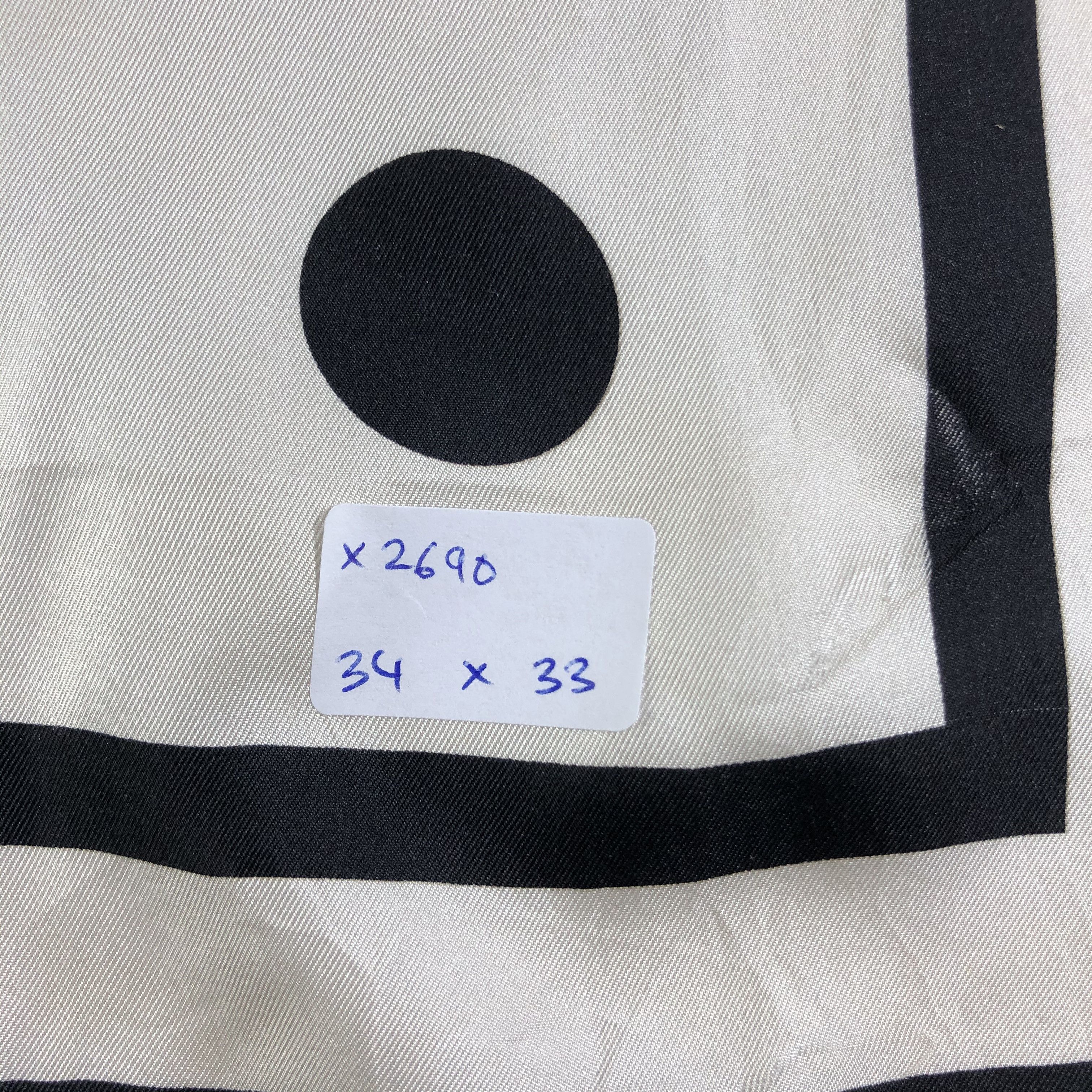 Vintage Vintage Silk Scarf Size ONE SIZE - 8 Thumbnail