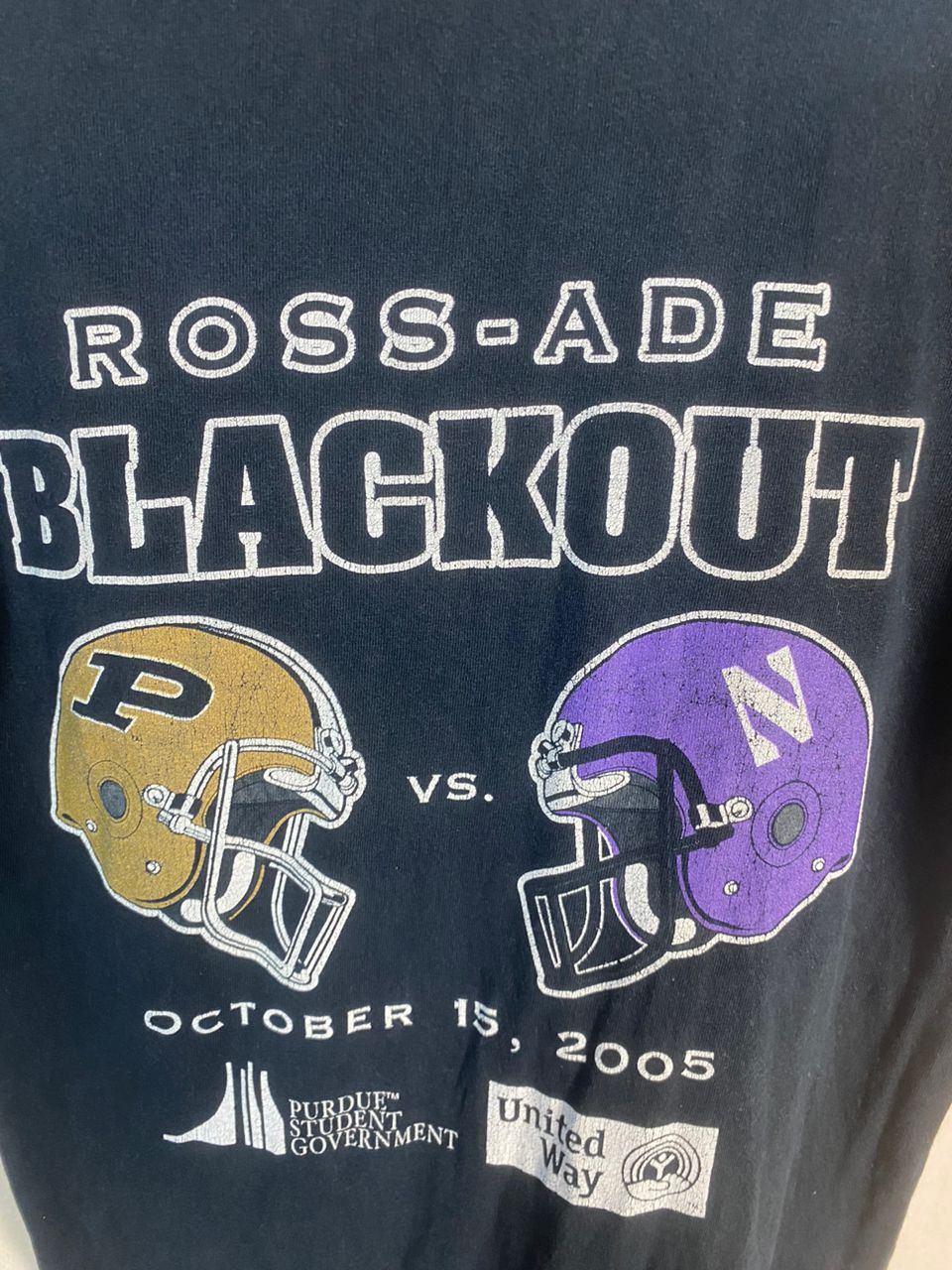 Fruit Of The Loom Vintage Ross-ade blackout tshirt by FOTL Size US M / EU 48-50 / 2 - 8 Thumbnail