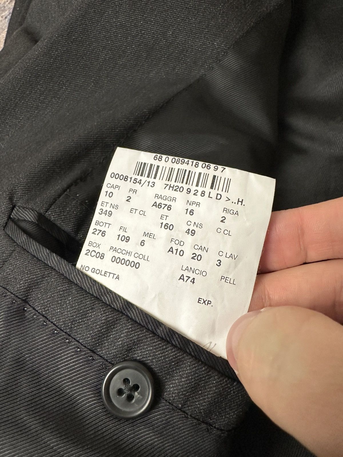 Corneliani Corneliani Suit 54L Size 54L - 7 Thumbnail