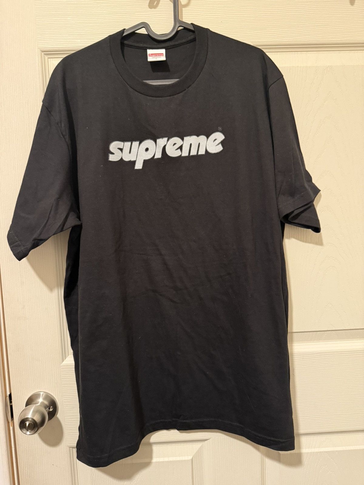 Supreme Supreme Pinline black tee Size US L / EU 52-54 / 3 - 1 Thumbnail