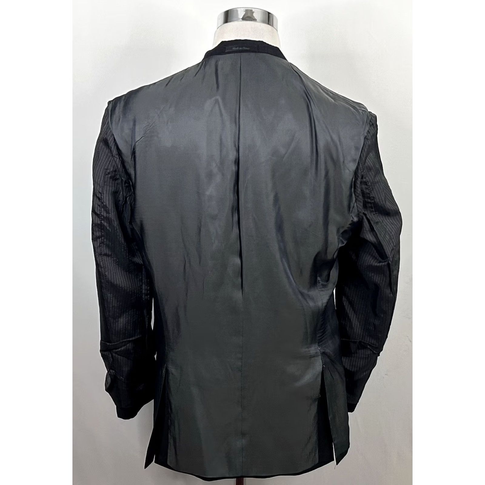 Calvin Klein Calvin Klein Jacket Sport Coat 42R 100% Wool Gray Two-Button Lined Double Vented Mens Reg 42 Dark Gray Size US XS / EU 42 / 0 - 8 Thumbnail