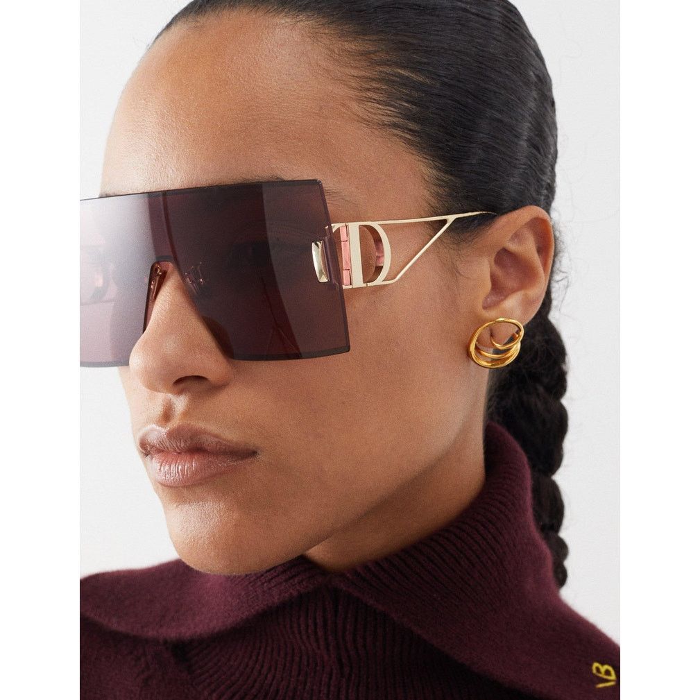 Dior NEW Dior 30Montaigne M1U Oversized Sunglasses Purple Size ONE SIZE - 1 Thumbnail