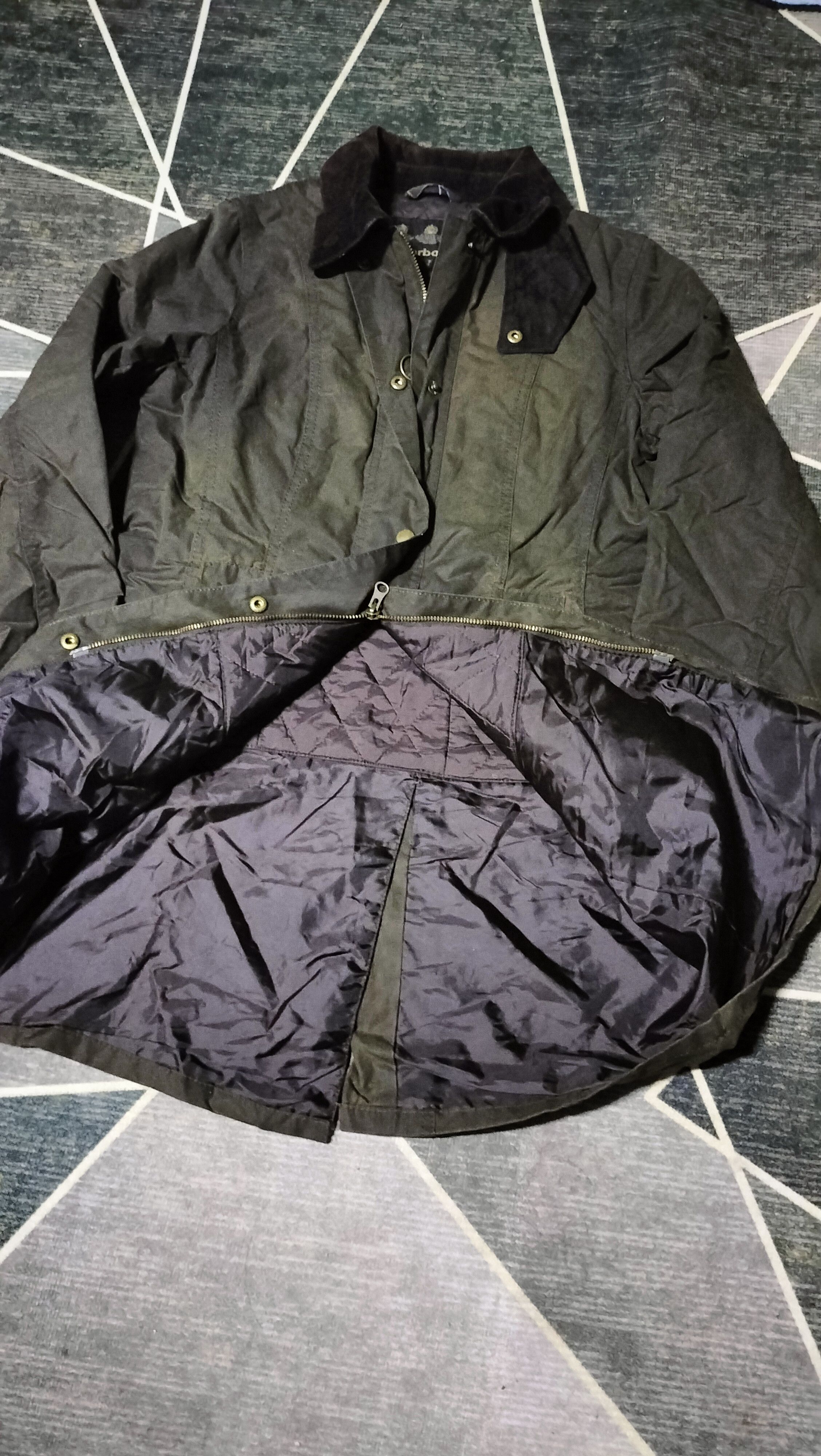 Barbour Vintage Barbour Rider Trench Coat Leather Suede Windbreaker Size S / US 4 / IT 40 - 20 Thumbnail