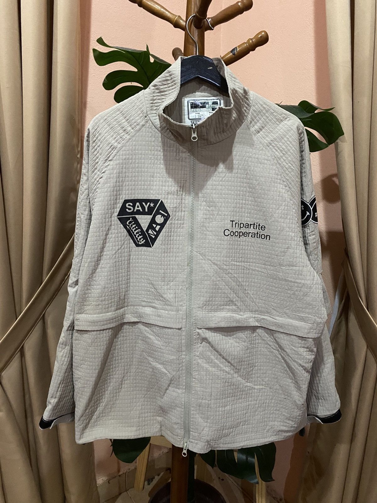 Trinity The Label Trinity Works Utility Jacket – “Tripartite Cooperation” Size US XL / EU 56 / 4 - 10 Thumbnail