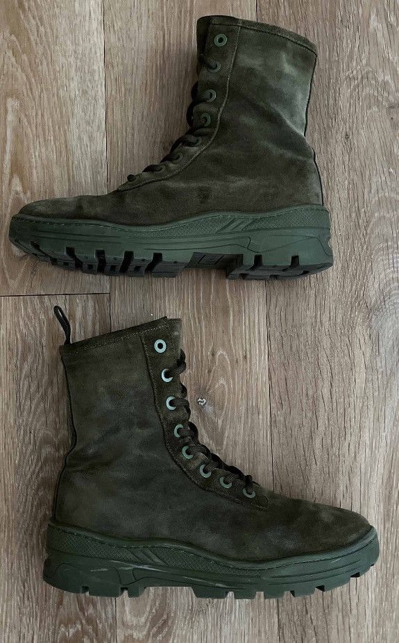 Yeezy Yeezy Season 6 Combat Boot Green Size US 8 / EU 41 - 2 Thumbnail