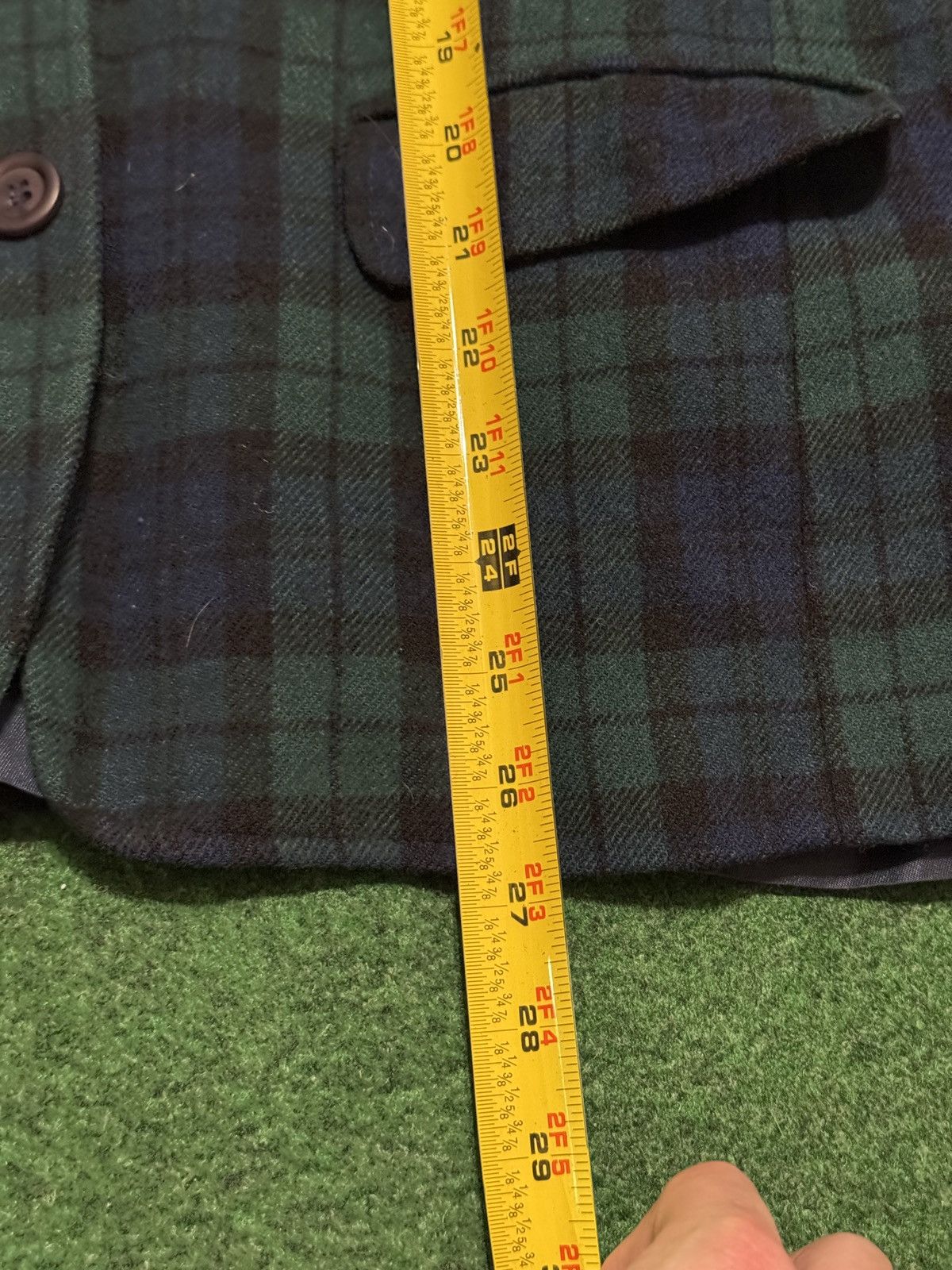 Pendleton Vintage Pendleton 2 Button 12/14 Plaid Wool Blazer Jacket Size XL / US 12-14 / IT 48-50 - 8 Thumbnail