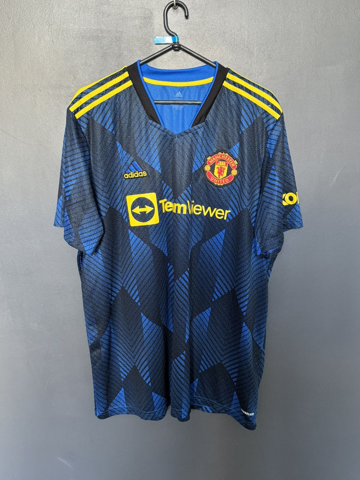 Adidas Manchester United 21/22 Third Football Jersey T-Shirt Size US XXL / EU 58 / 5 - 1 Thumbnail