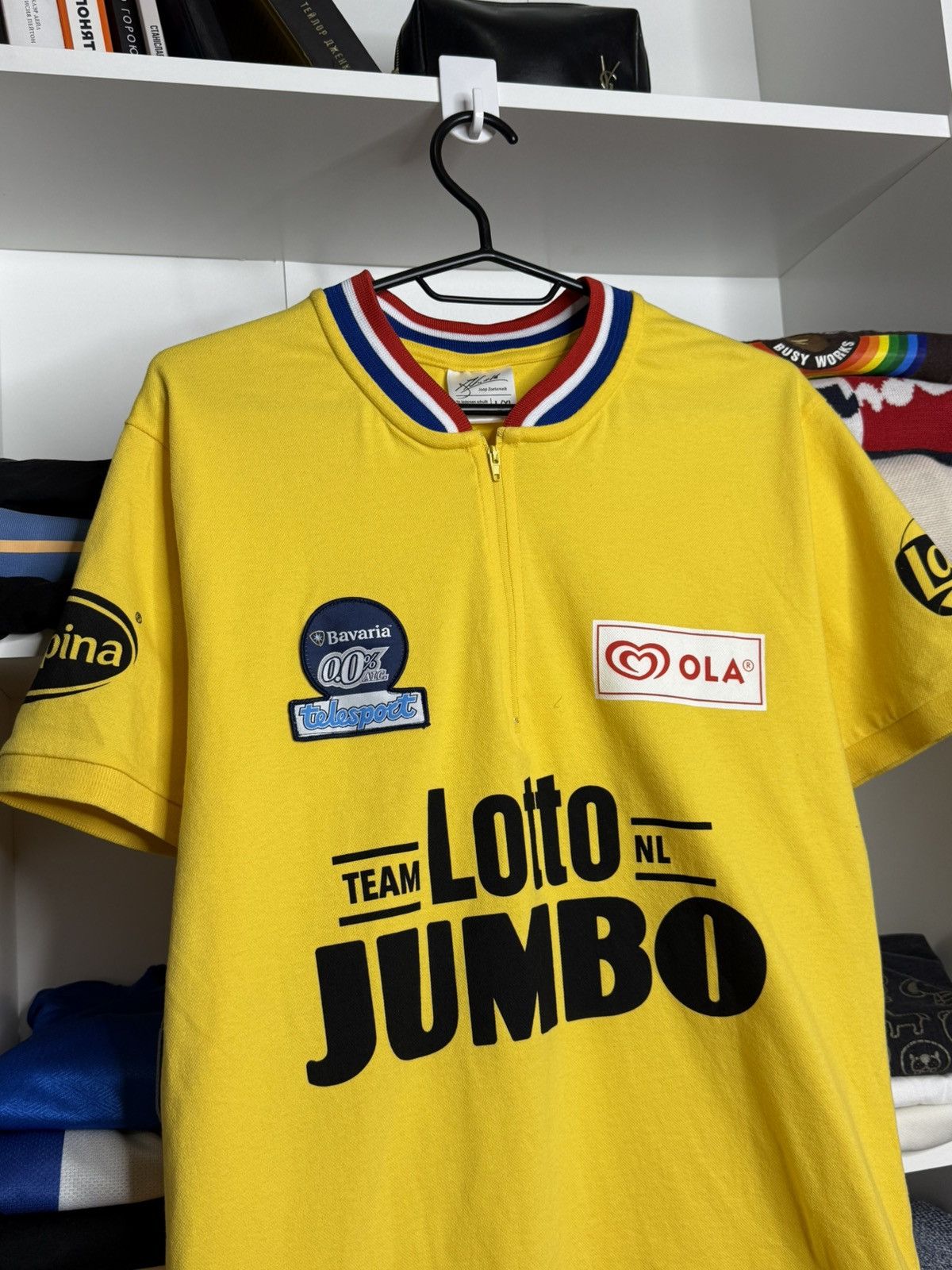 Other Vintage ciclismo Maglia jersey Cycling Bike Team Lotto Jumbo Size US L / EU 52-54 / 3 - 2 Thumbnail