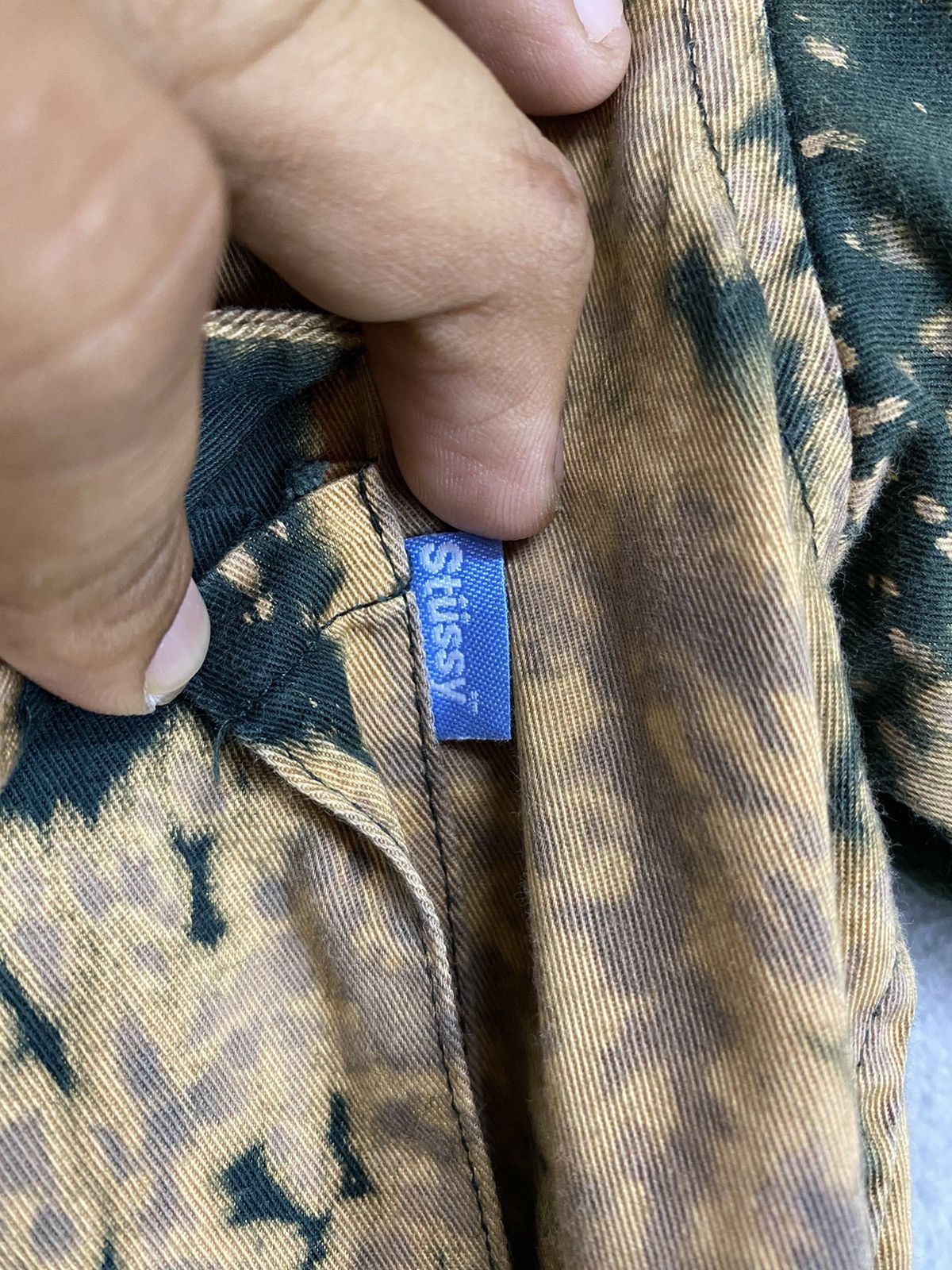Stussy RARE STUSSY TIE DYE MAN SHIRT BUTTON Size US M / EU 48-50 / 2 - 7 Thumbnail