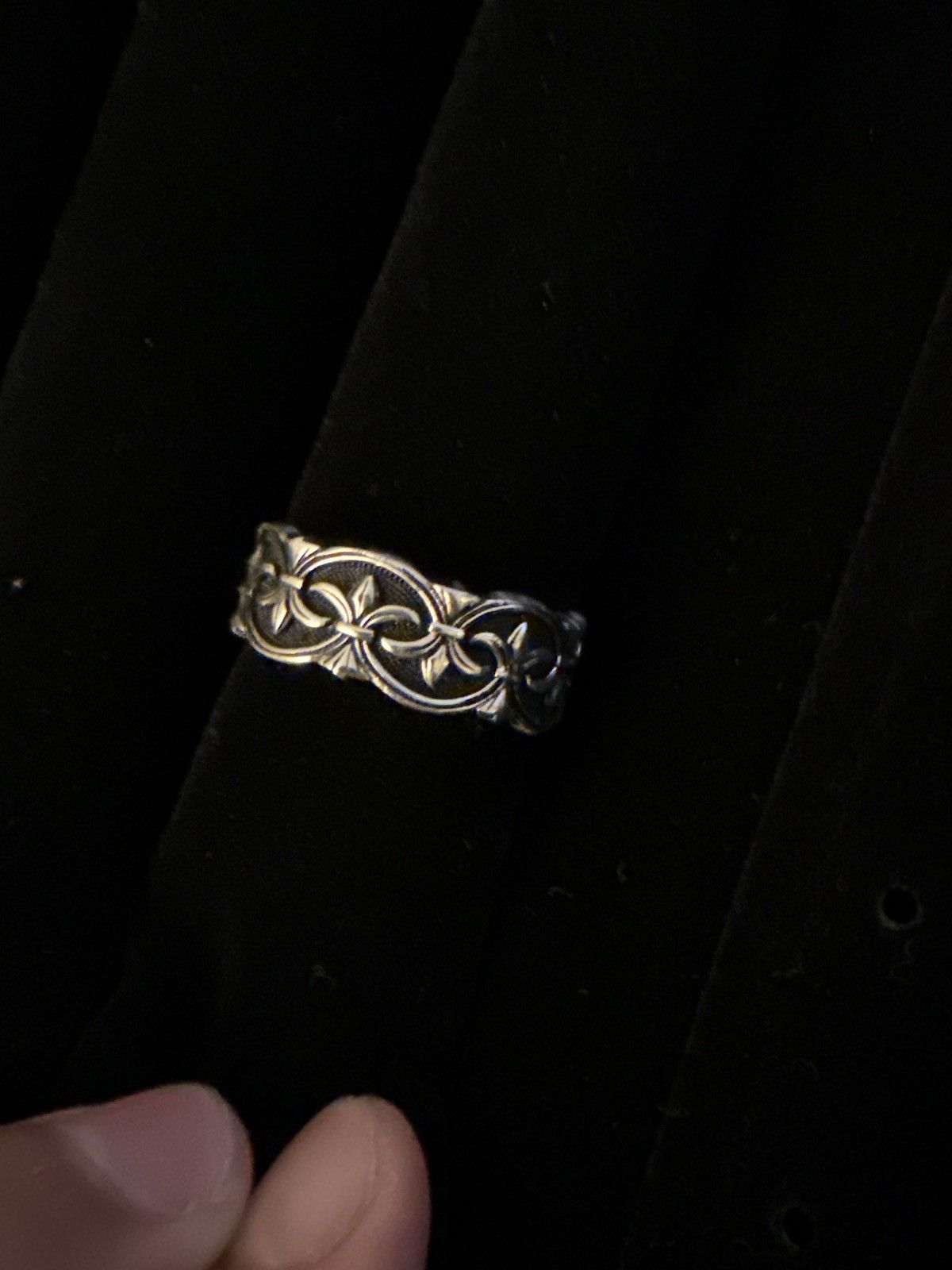 Other 925 Silver Custom Engraved Streetwear Ring Size ONE SIZE - 4 Thumbnail