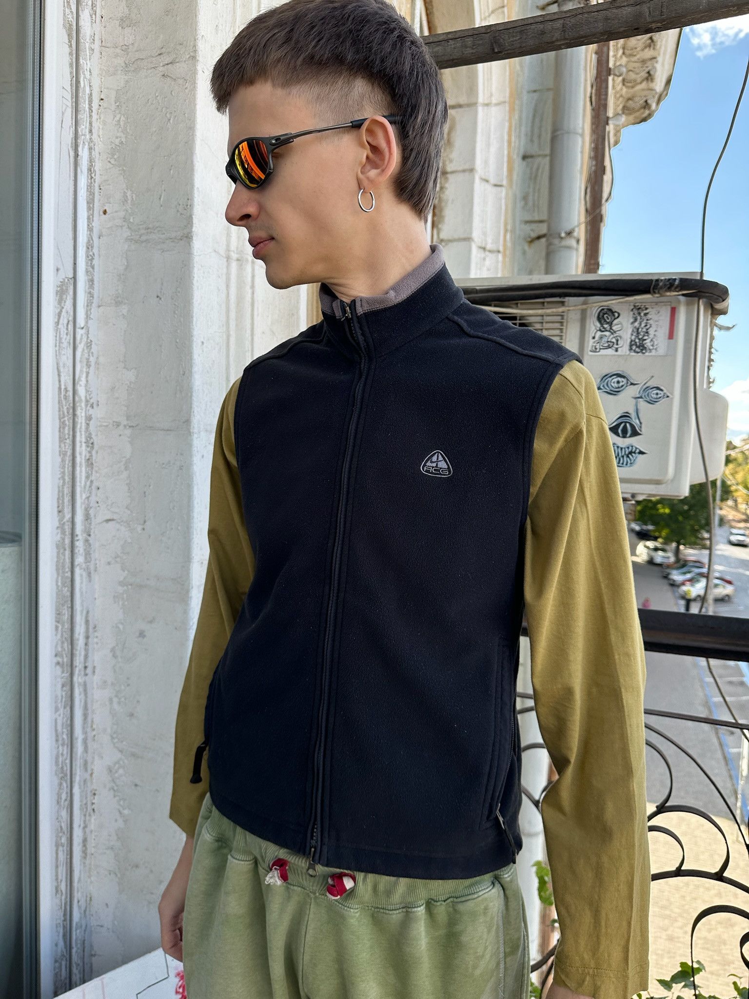 Nike ACG Retro Nike ACG Fleece Vest 90's Thermal Layer Green Size US S / EU 44-46 / 1 - 4 Thumbnail