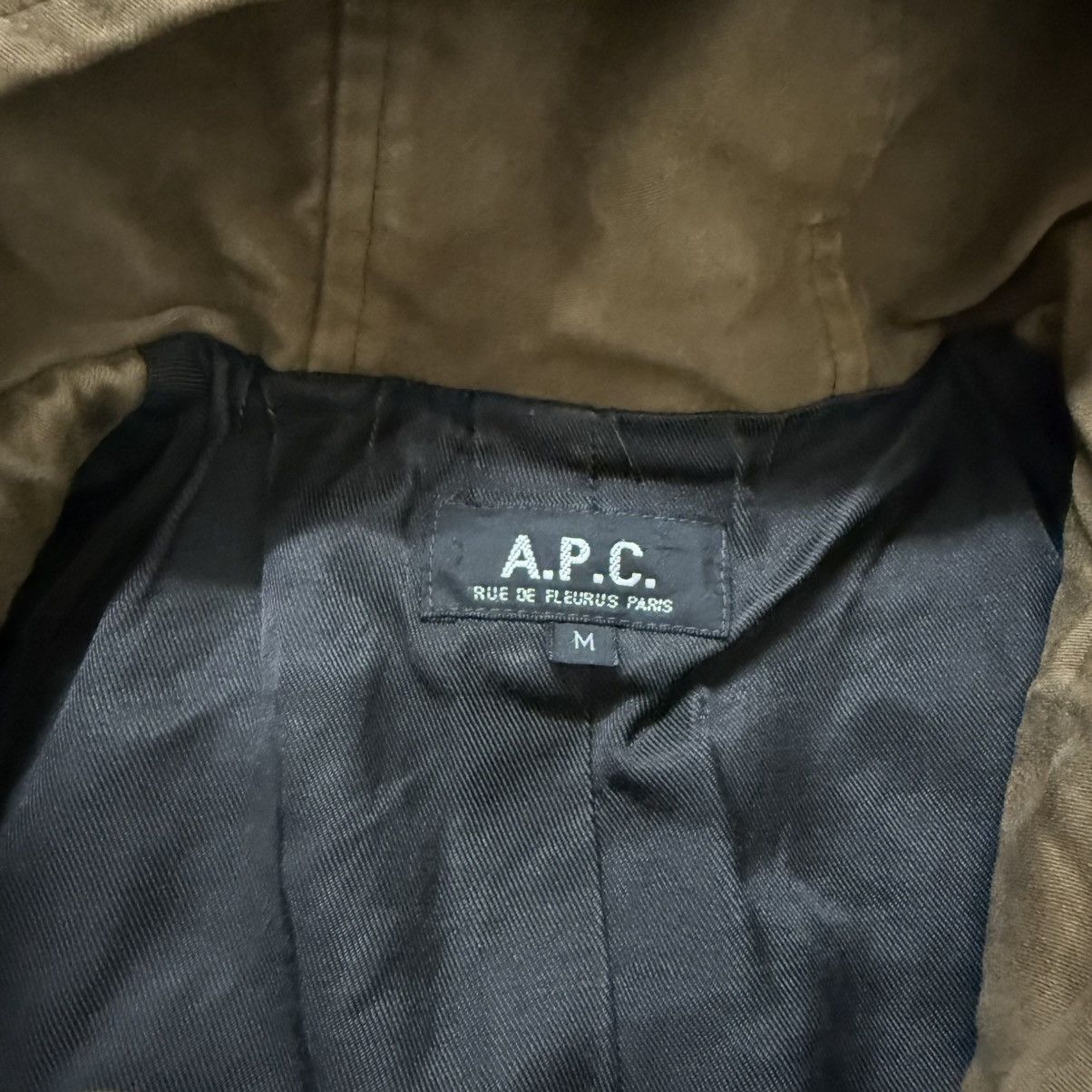 A.P.C. APC Moleskin Hoodie Long Jacket Size US S / EU 44-46 / 1 - 6 Thumbnail