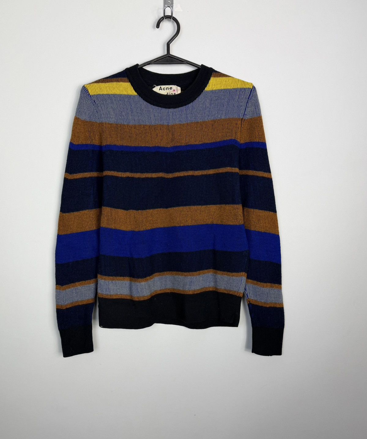 Acne Studios Beautiful Women's Sweater by Acne Studios with Large Stripes Size S / US 4 / IT 40 - 2 Thumbnail