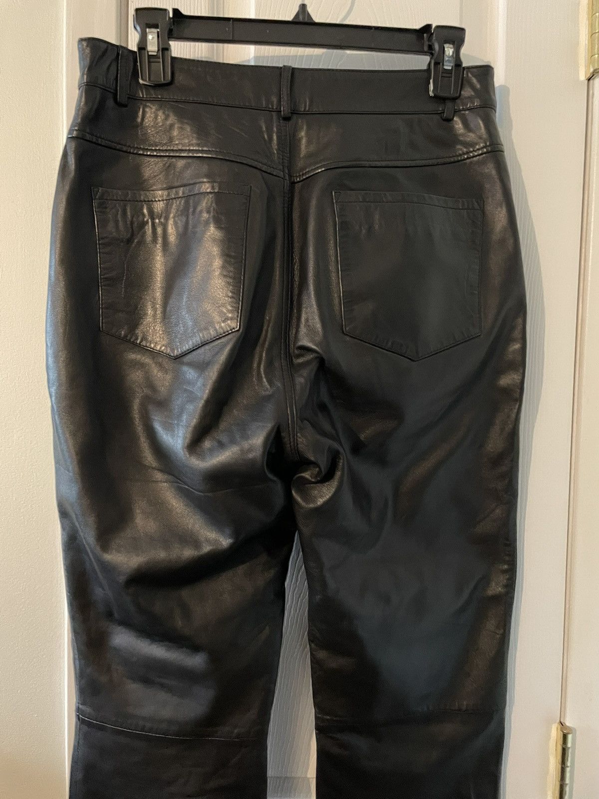 Designer Walter Baker Leather Pants SZ 6 Size 28" / US 6 / IT 42 - 5 Thumbnail
