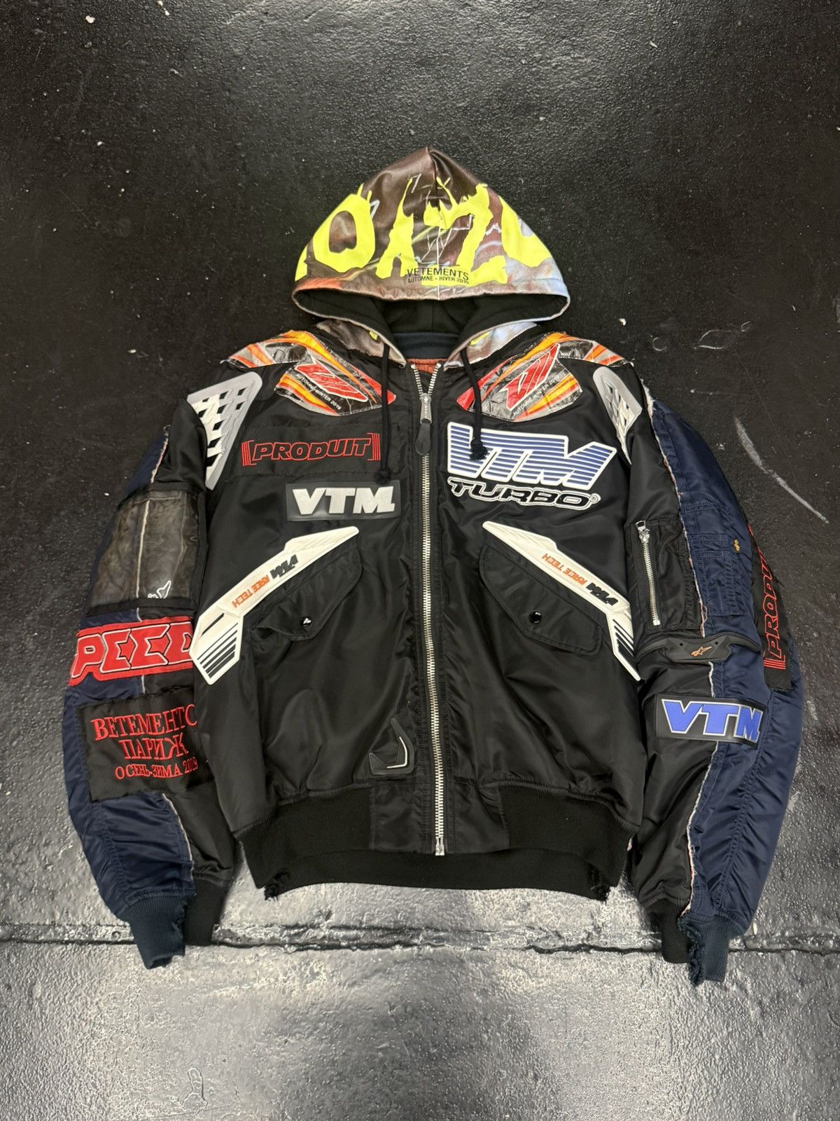 Alpha Industries × Vetements Alpha Industries x Vetements bicolor