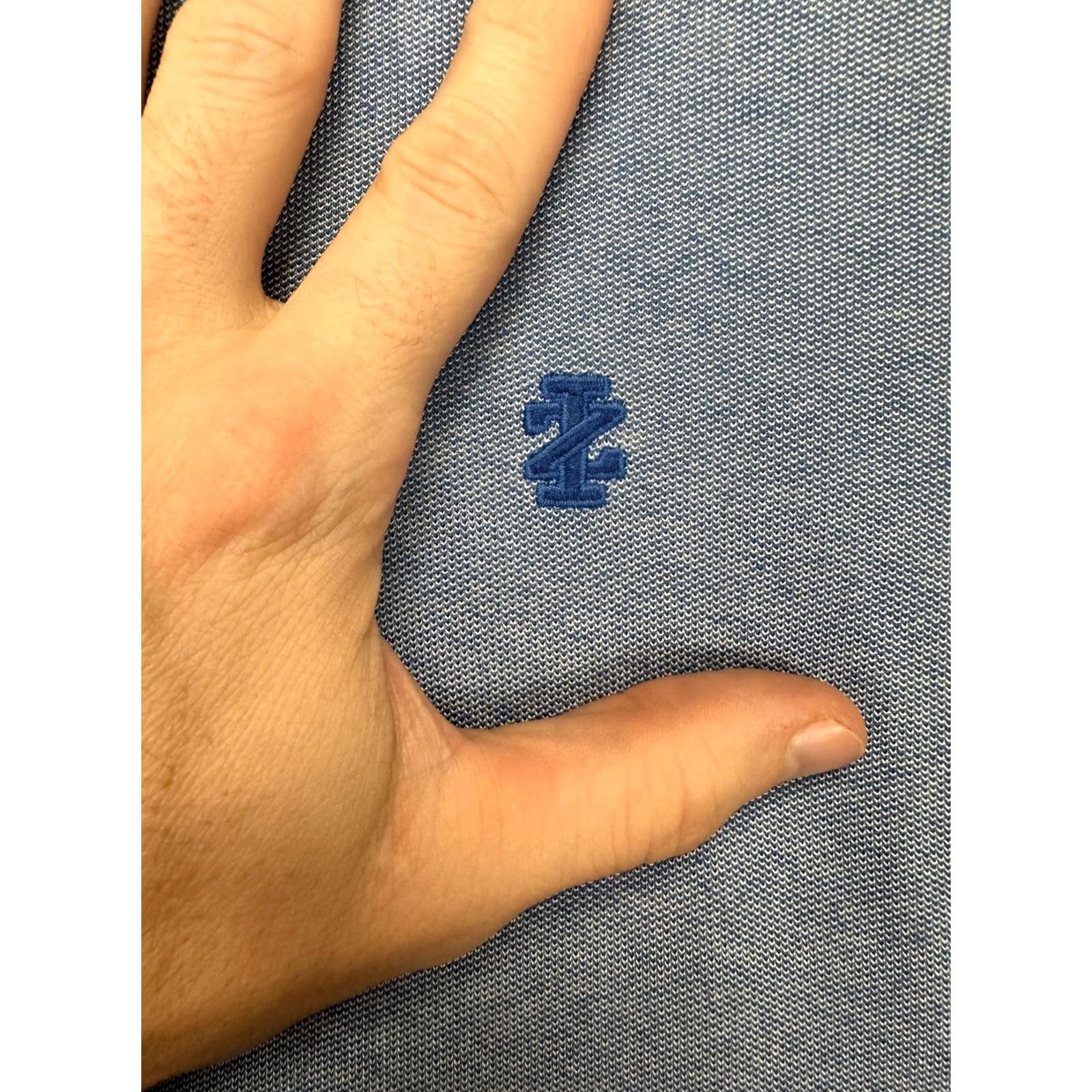Izod IZOD Mens Golf Polo Shirt Adult 2XL Blue Advantage Performance Stretch Rugby Casual Outdoor Size US XXL / EU 58 / 5 - 6 Thumbnail