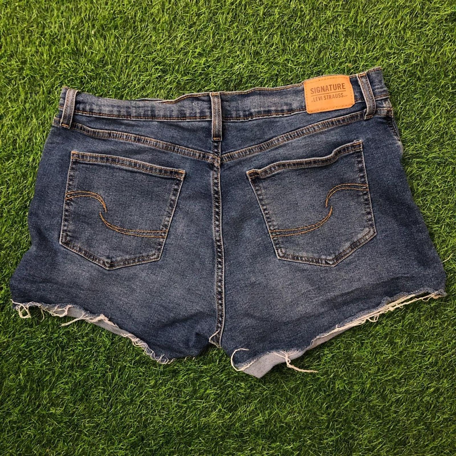 Levi's Women's Denim Levi & Strauss Heritage High Rise Jean Shorts Size 32" / US 10 / IT 46 - 3 Thumbnail