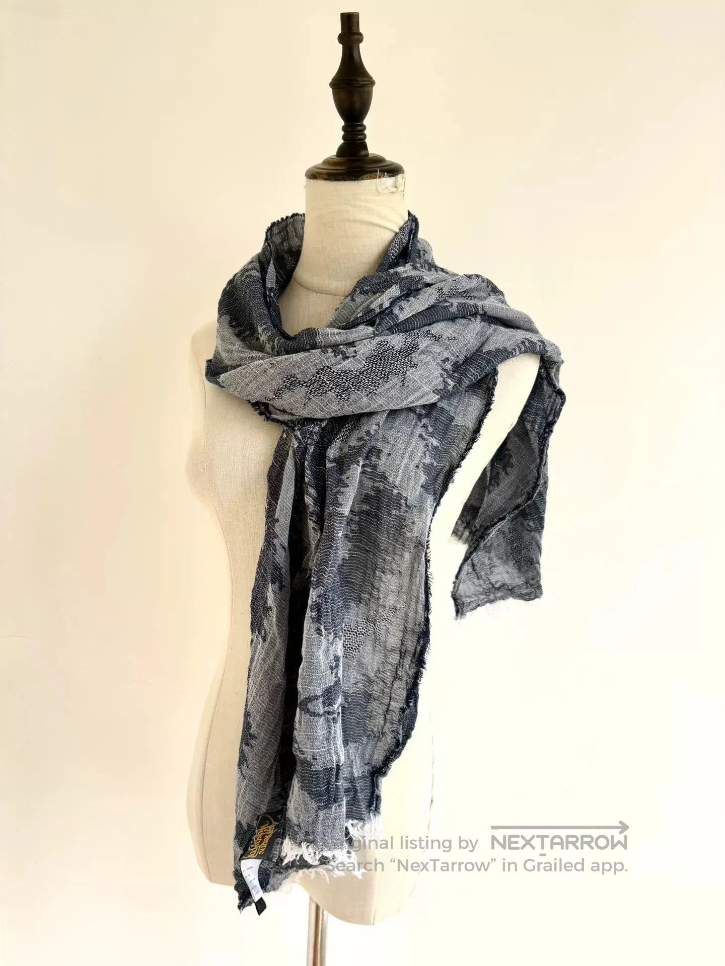 Vivienne Westwood Vivienne Westwood Blue Pirate Scarf. Size ONE SIZE - 6 Thumbnail