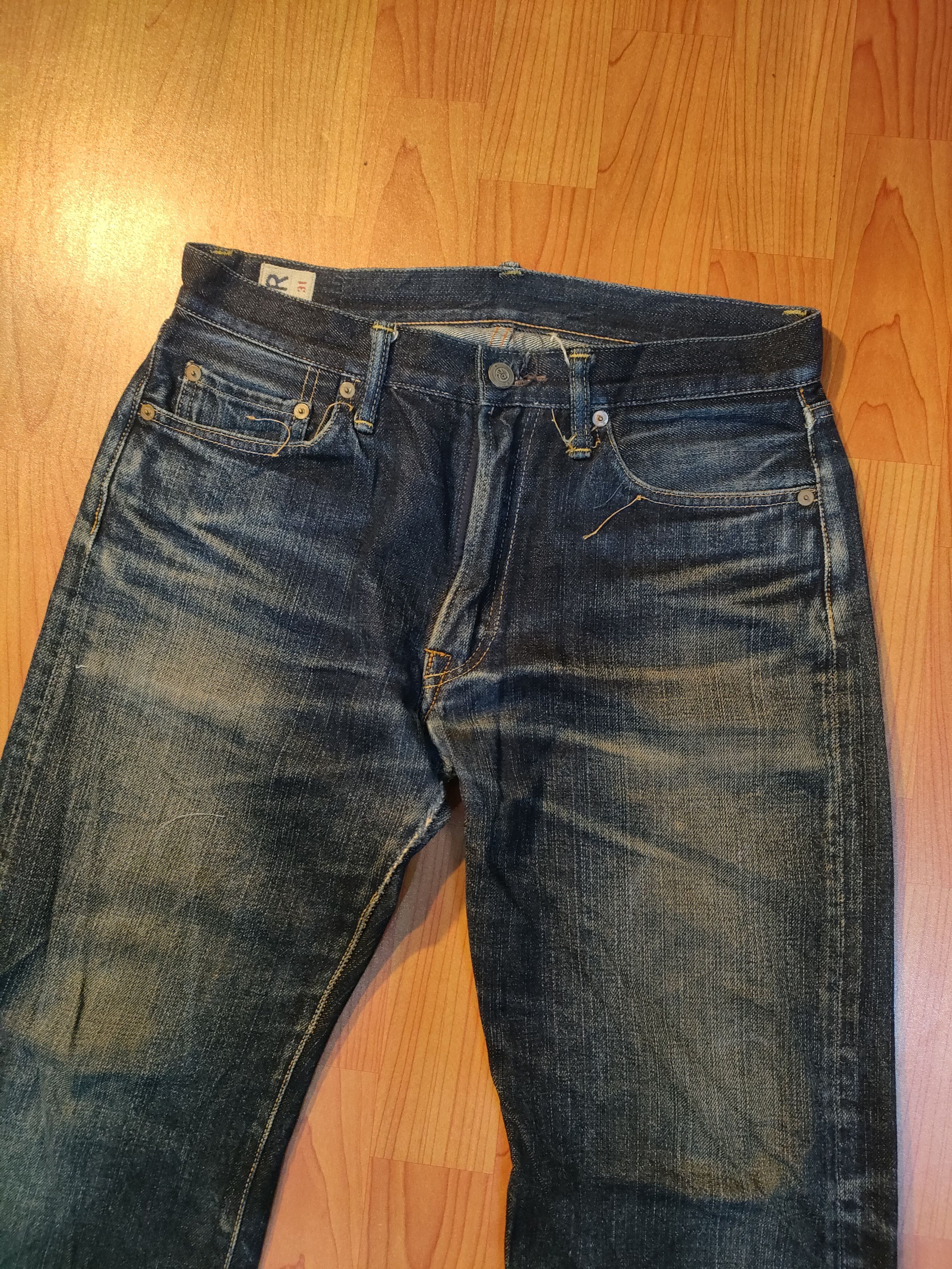 45rpm × Japanese Brand 45rpm Reworked Japanese Jeans Size US 31 - 2 Thumbnail