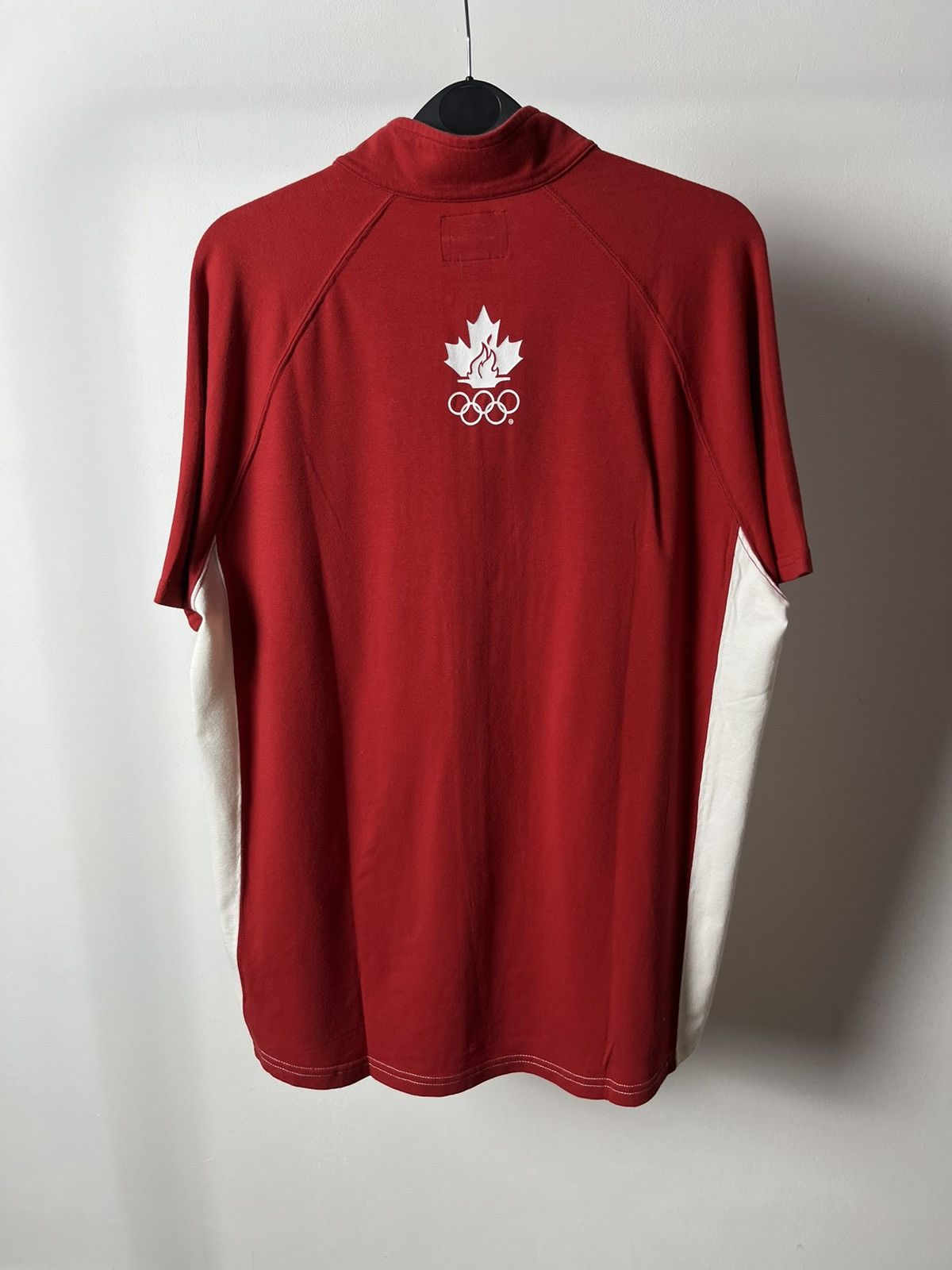 Vintage Canada 2004 Summer Olympics Athens Olympic Team Jersey Shirt Size US L / EU 52-54 / 3 - 8 Thumbnail