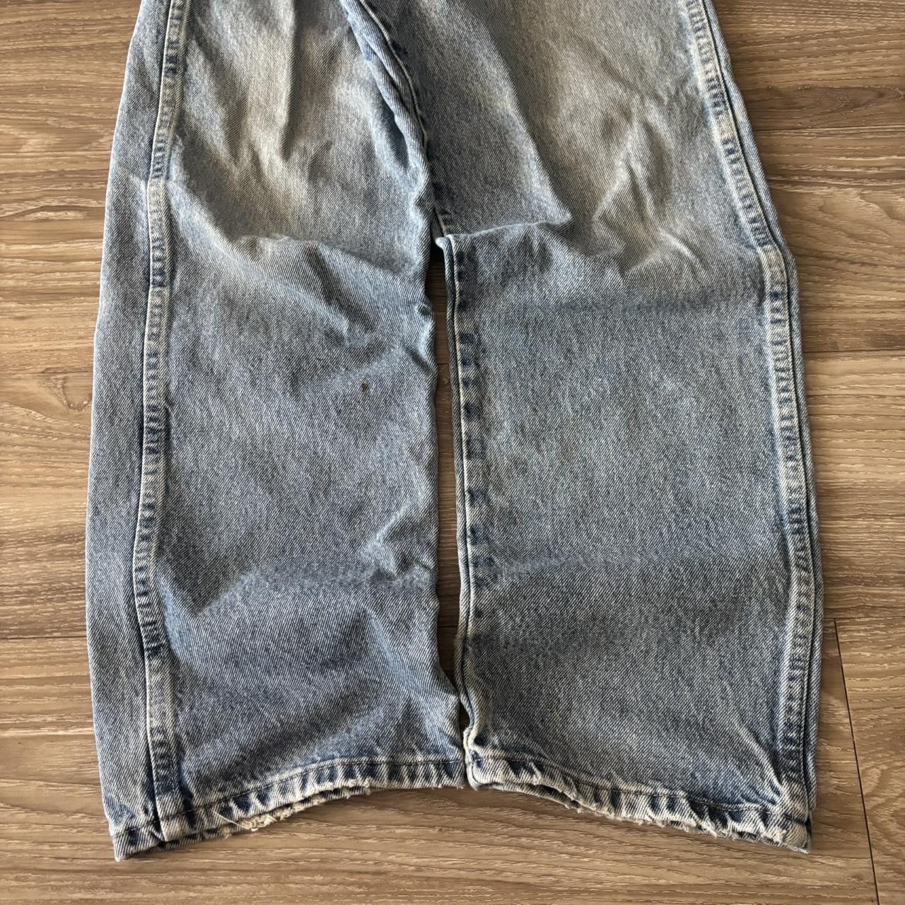Vintage Crazy Vintage Y2K/2000s Light Wash Workwear Essential Denim Jeans! 35x30 Size US 35 - 6 Thumbnail