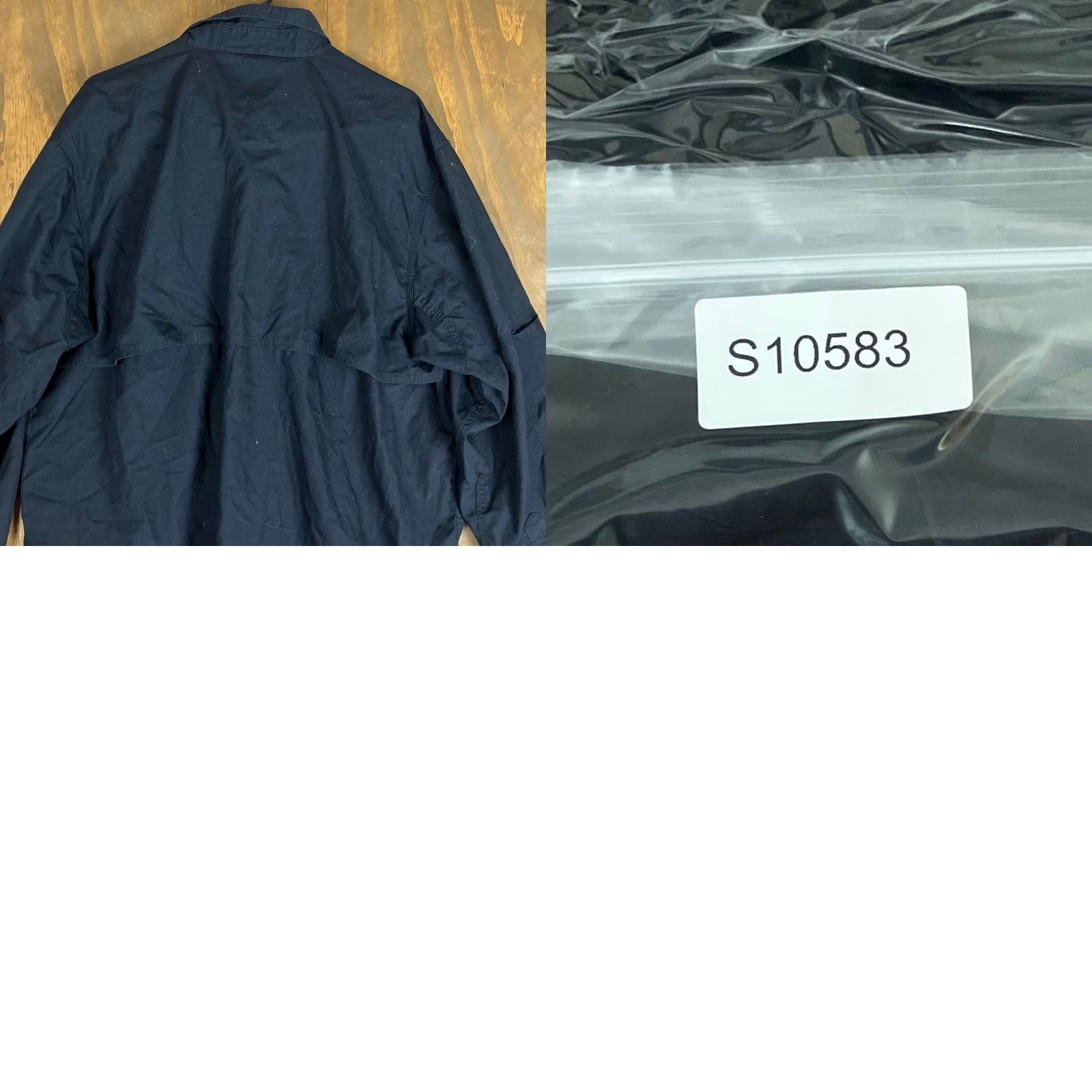 Vintage 5.11 Tactical Mens Shirt Navy Blue Button Down Long Sleeve Pockets Vented Large Size US L / EU 52-54 / 3 - 8 Thumbnail