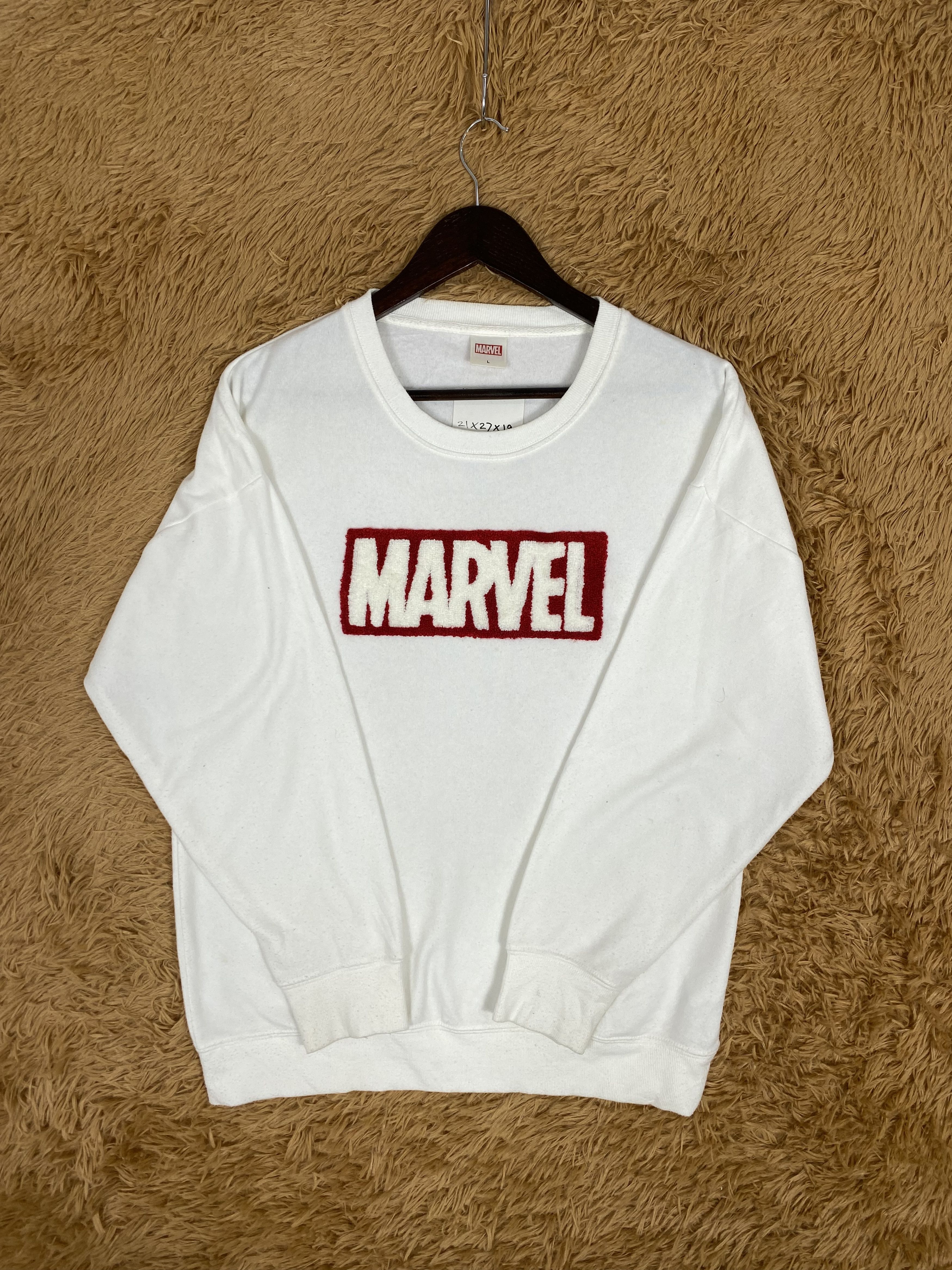 Marvel Comics Vintage Marvel Big Logo Sweatshirts PS0076 Size US M / EU 48-50 / 2 - 3 Thumbnail