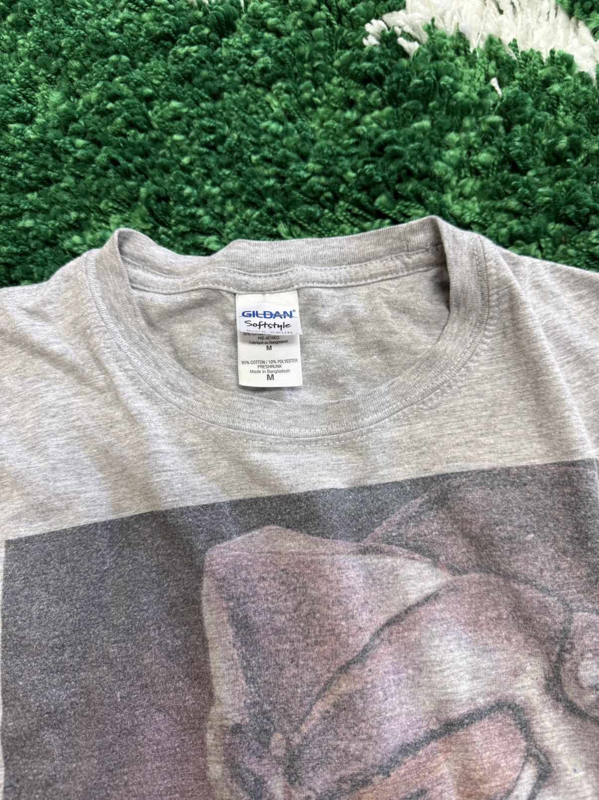 Rap Tees × Vintage Vintage MF Doom Portrait Tee Grey Medium Size US M / EU 48-50 / 2 - 4 Thumbnail