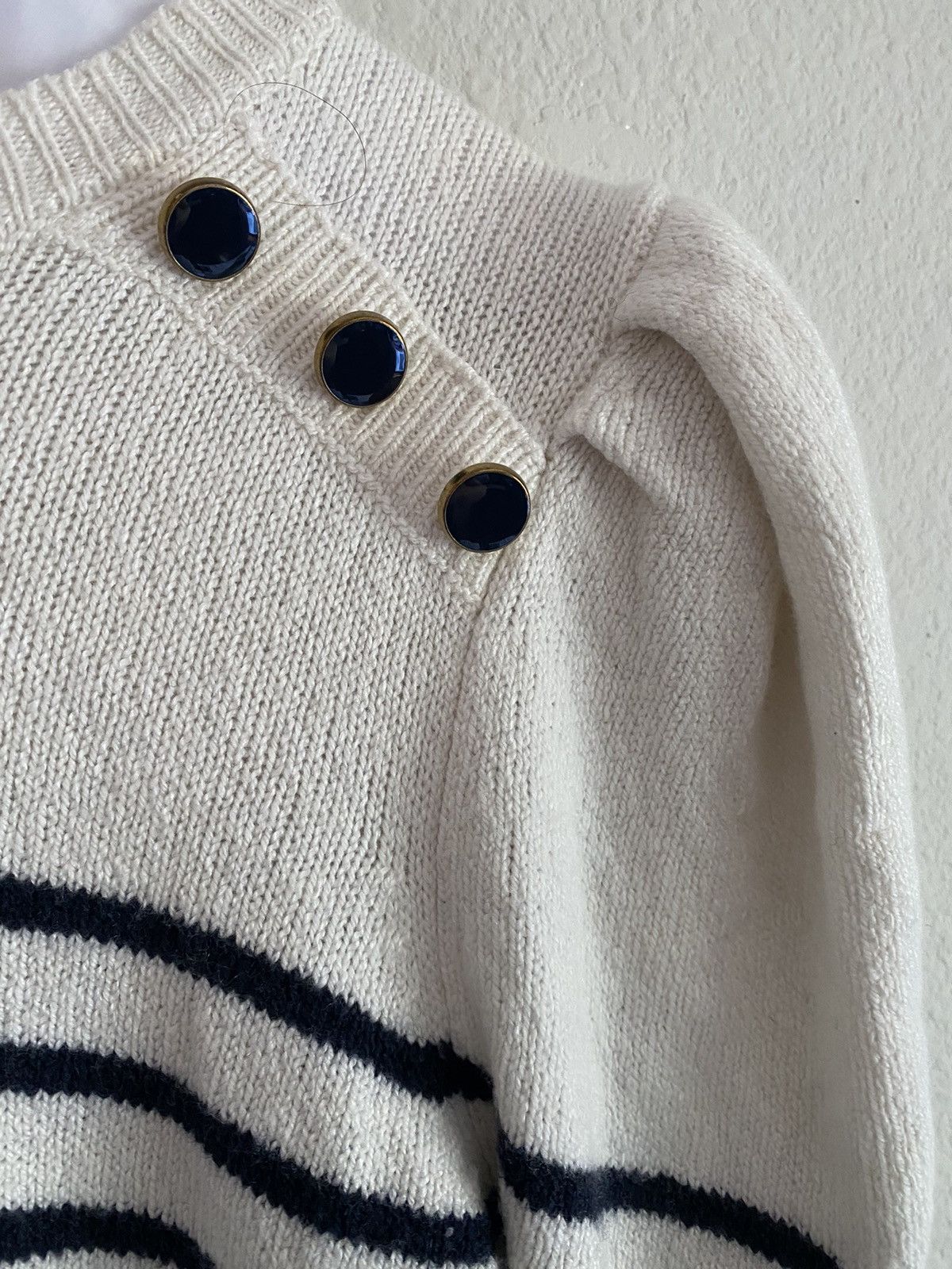 Designer × Joie Joie womens nautical stripe style sweater Size XS / US 0-2 / IT 36-38 - 2 Thumbnail