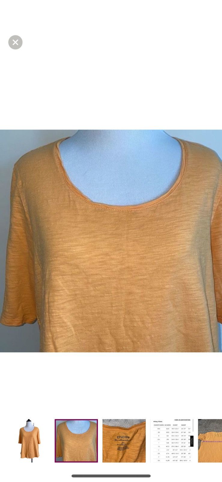 Chicos Chicos large the ultimate tee Size L / US 10 / IT 46 - 2 Thumbnail