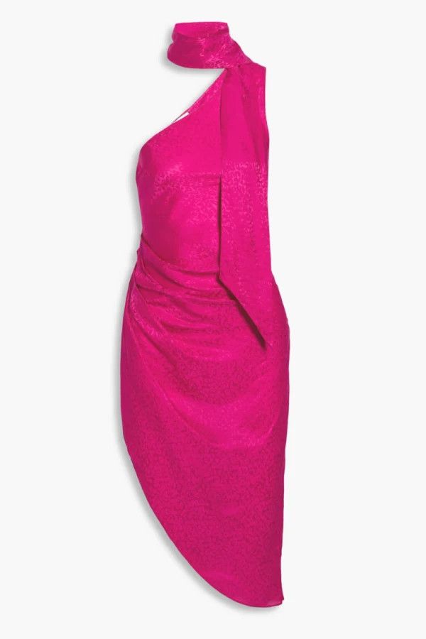 Ronny Kobo New Ronny Kobo Zoey Silk-Blend Jacquard Midi Dress Size M Size M / US 6-8 / IT 42-44 - 1 Thumbnail